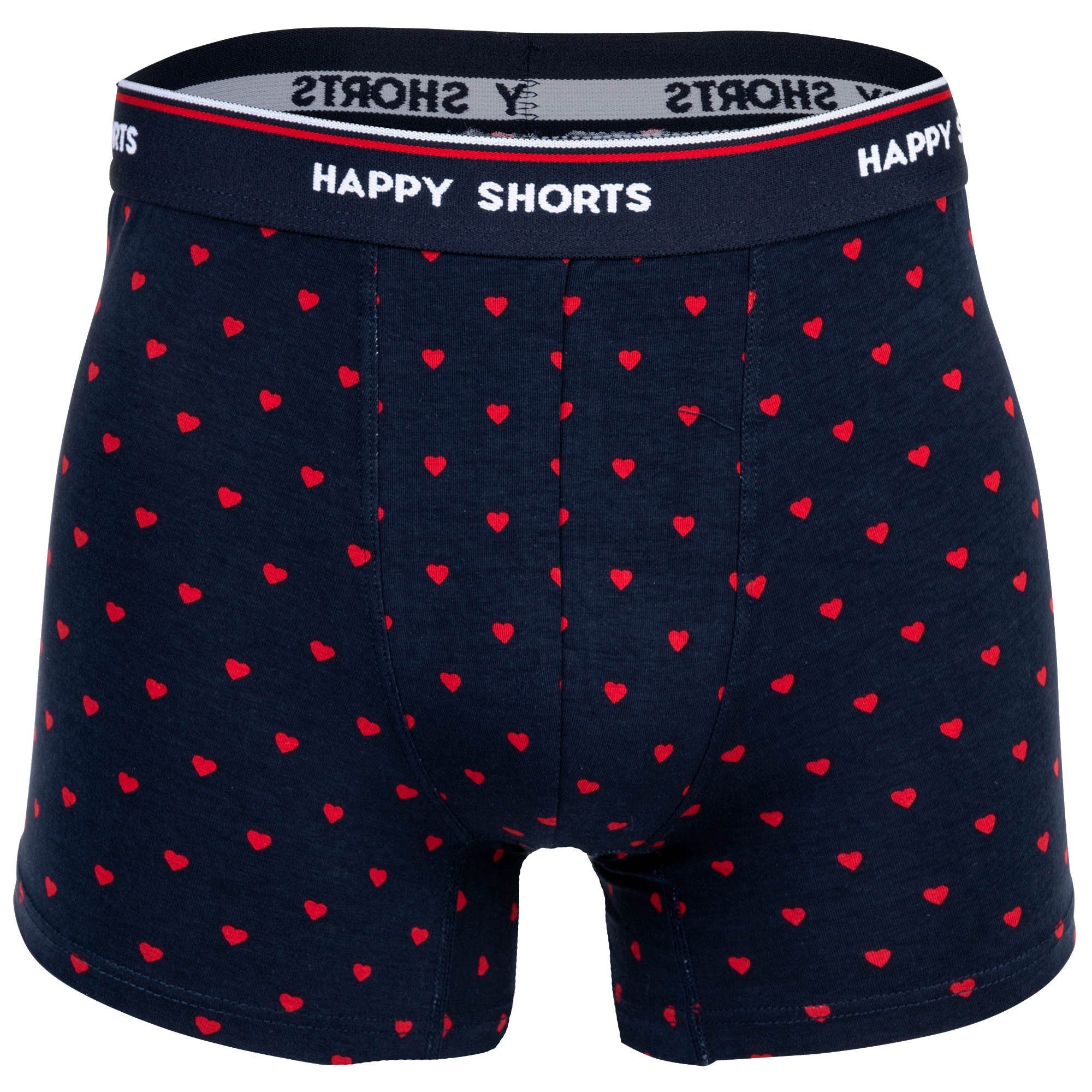 HAPPY SHORTS Boxer Herren Boxershort 3er günstig online kaufen