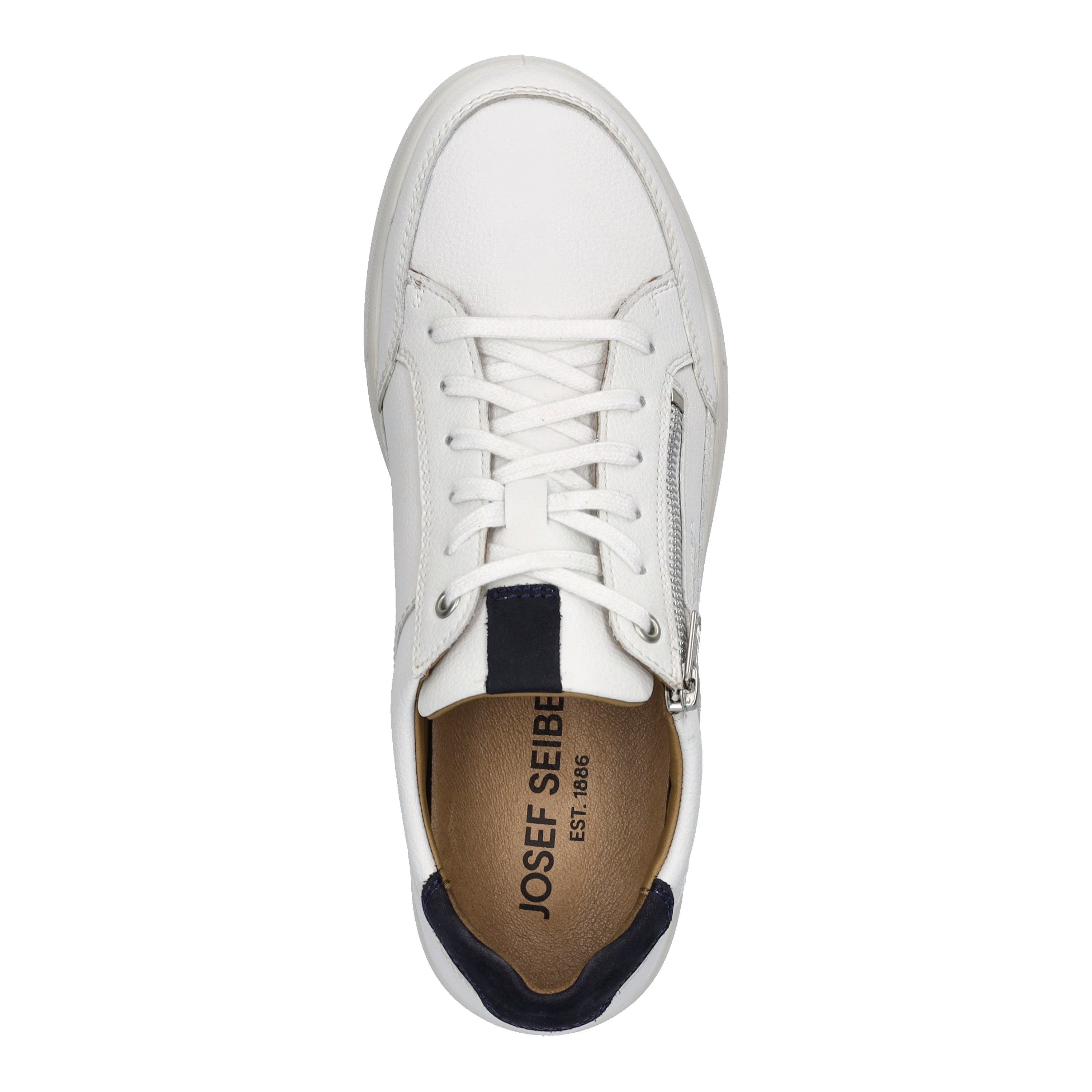 Josef Seibel Maddox 07 Sneaker Komfortschuh, Schnürschuh, Freizeitschuh mit Reißverschluss, G-Weite