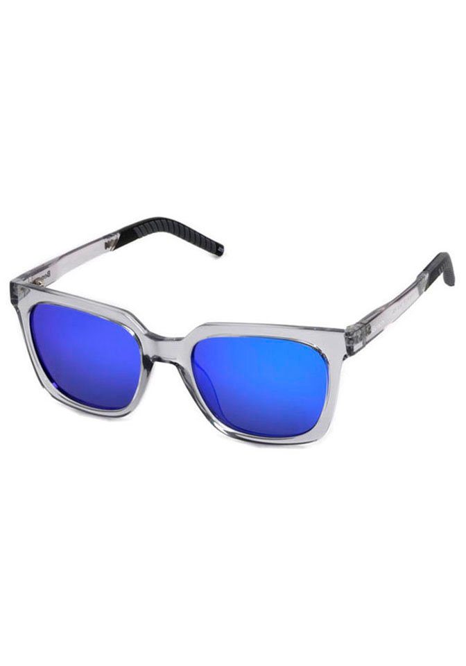 für sorgen noch Gummielemente am grau-blau Bench. Sonnenbrille einen Halt der Brille. besseren Bügel