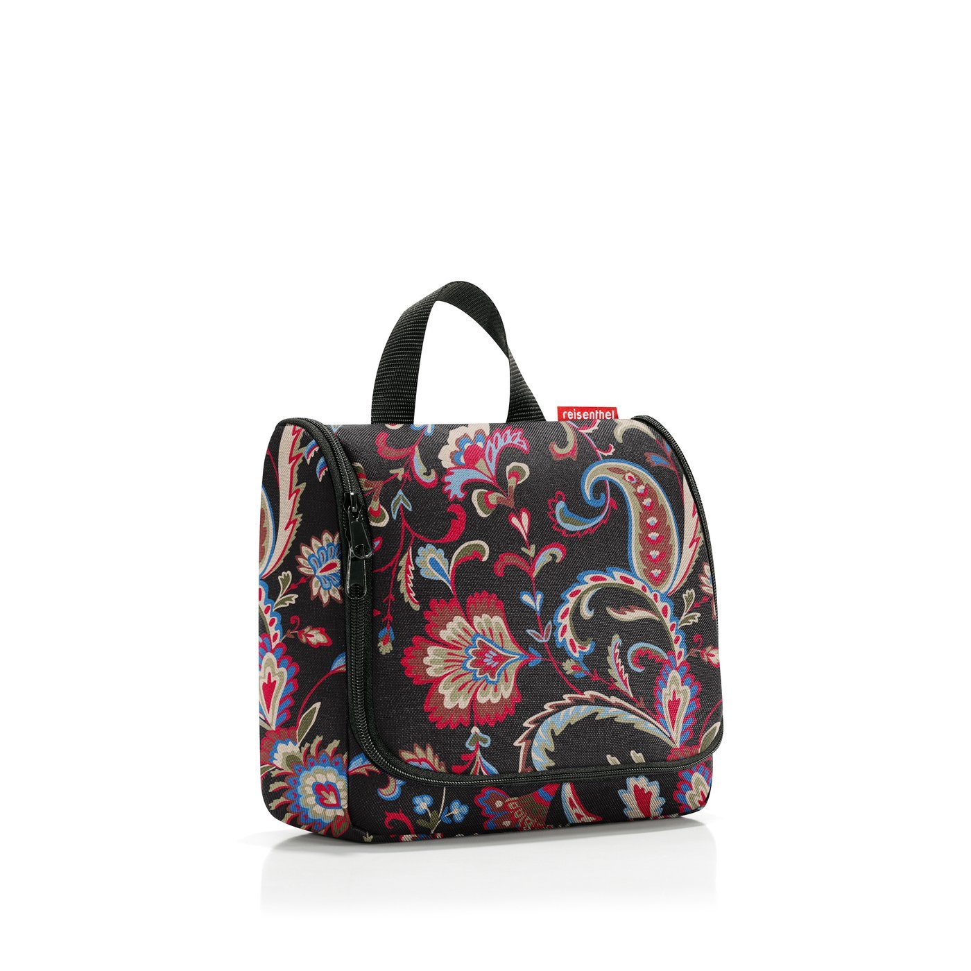 black Kosmetiktasche Kulturbeutel, reisenthel Kulturtasche toiletbag Reise paisley hängend Kulturbeutel REISENTHEL®