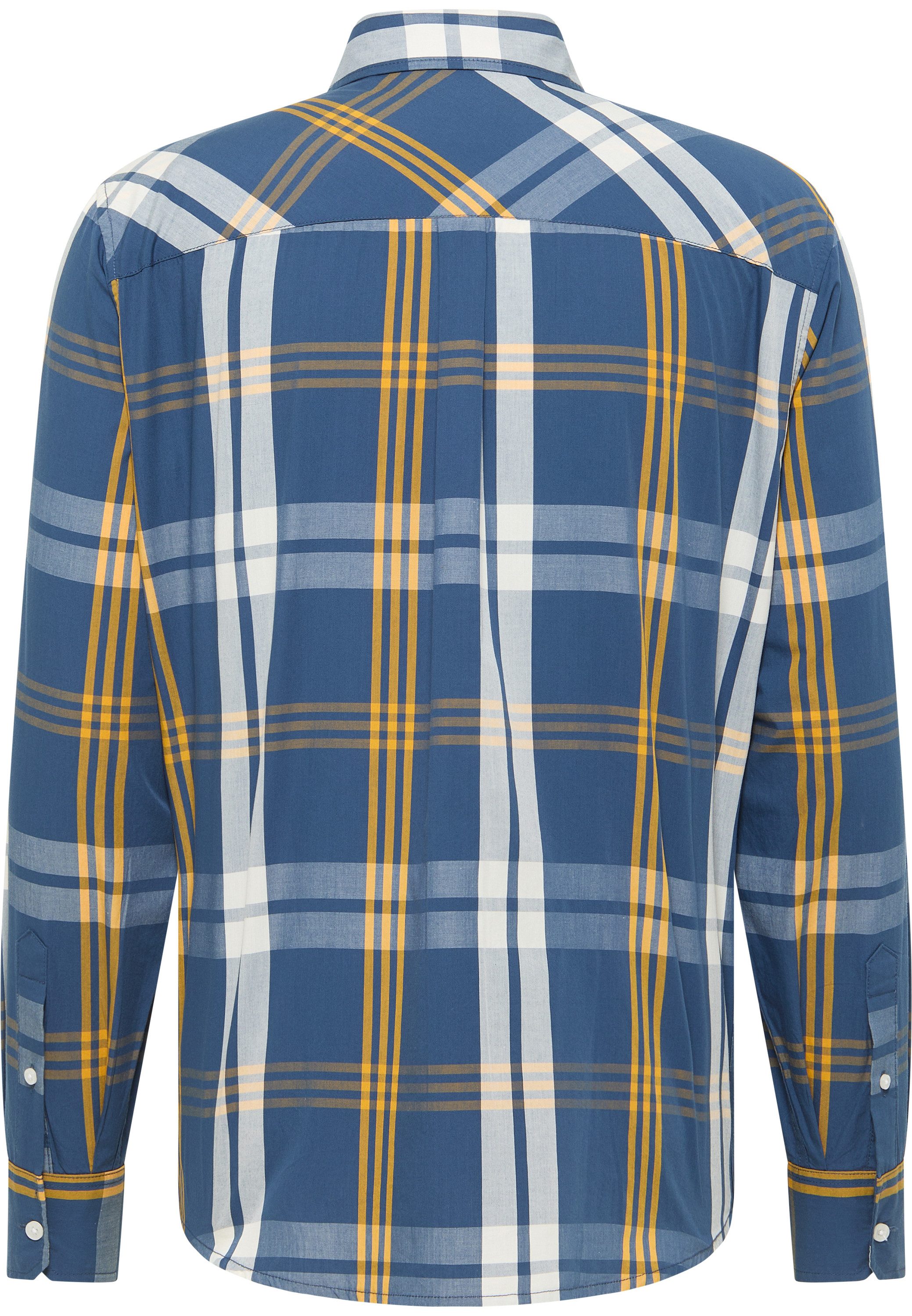 MUSTANG Langarmhemd Herren Style Chester