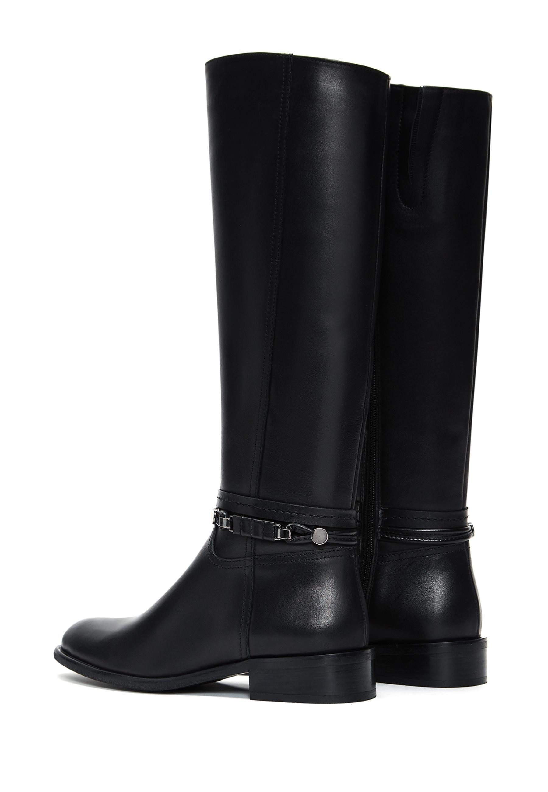 Derimod Lederstiefel Bootsschuh
