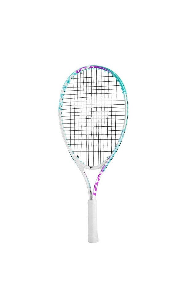 Tennisschläger Tempo Iga 23in/200g (6-9 Jahre) 2025 weiss/violett - besaitet