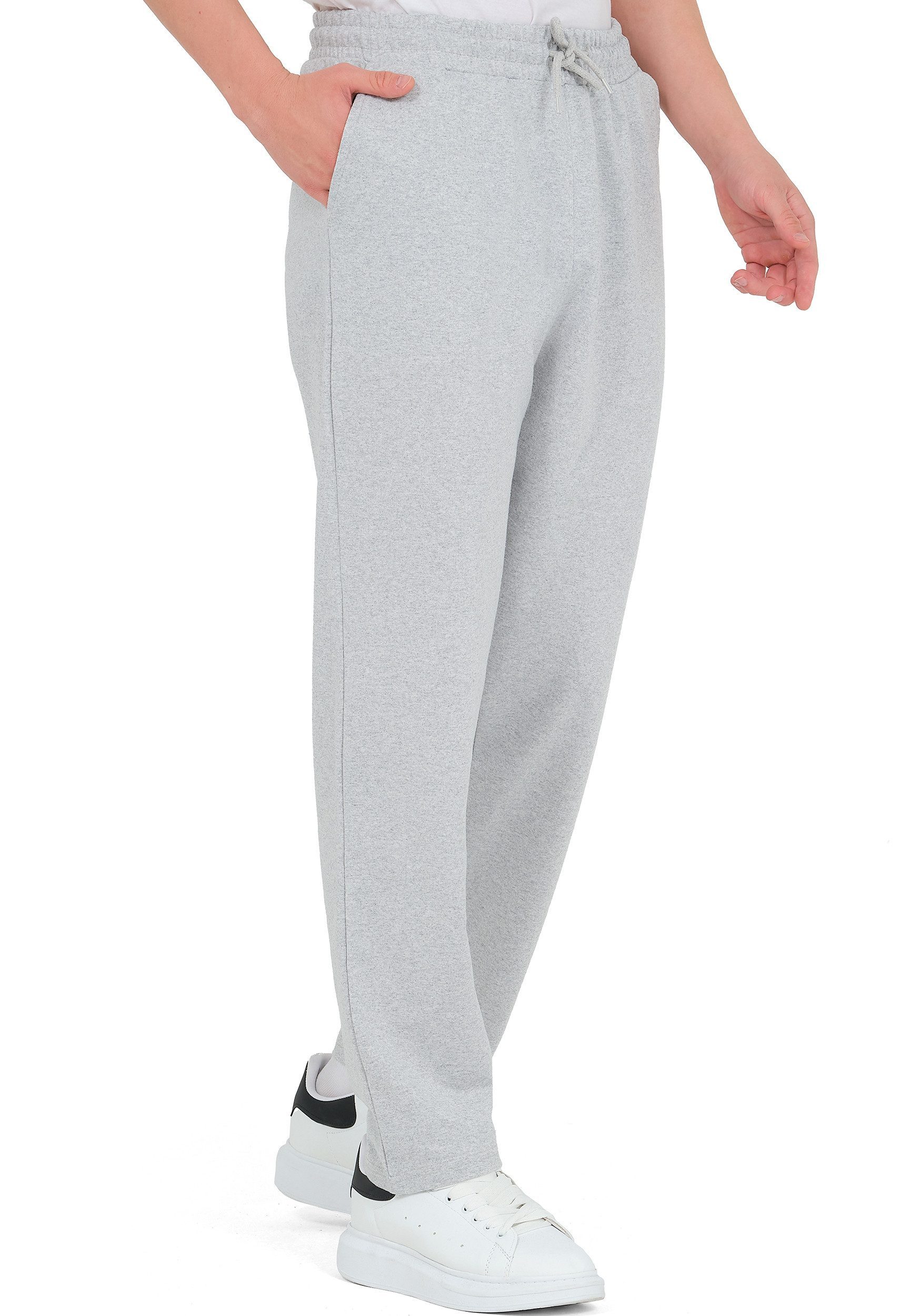 R-CAMP Jogginghose Herren Jogginghose Baumwolle Sporthose Freizeithose Laufhose Baumwolle Herren Basic Sporthose Trainingshose, modisch, bequem