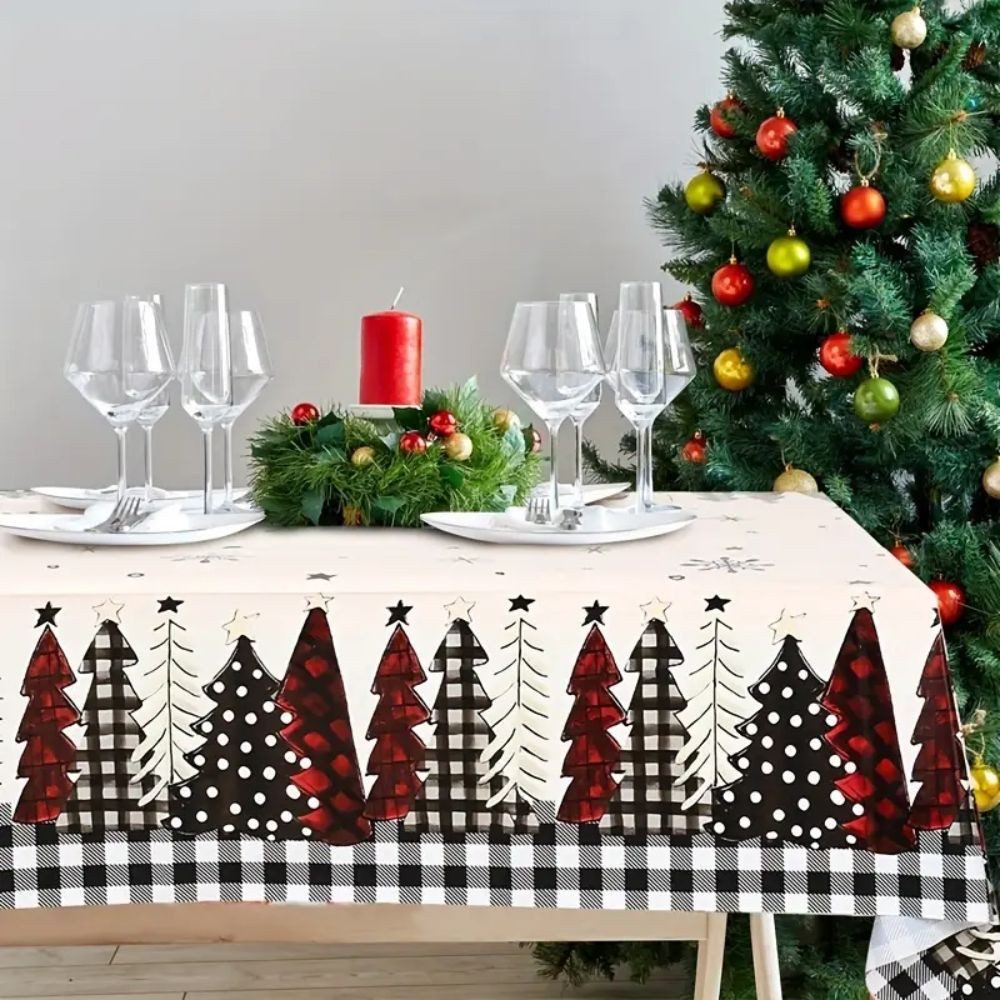 Montegoni Tischdecke Weihnachts-Tischdecke 220x130cm, abwischbar, festliche günstig online kaufen