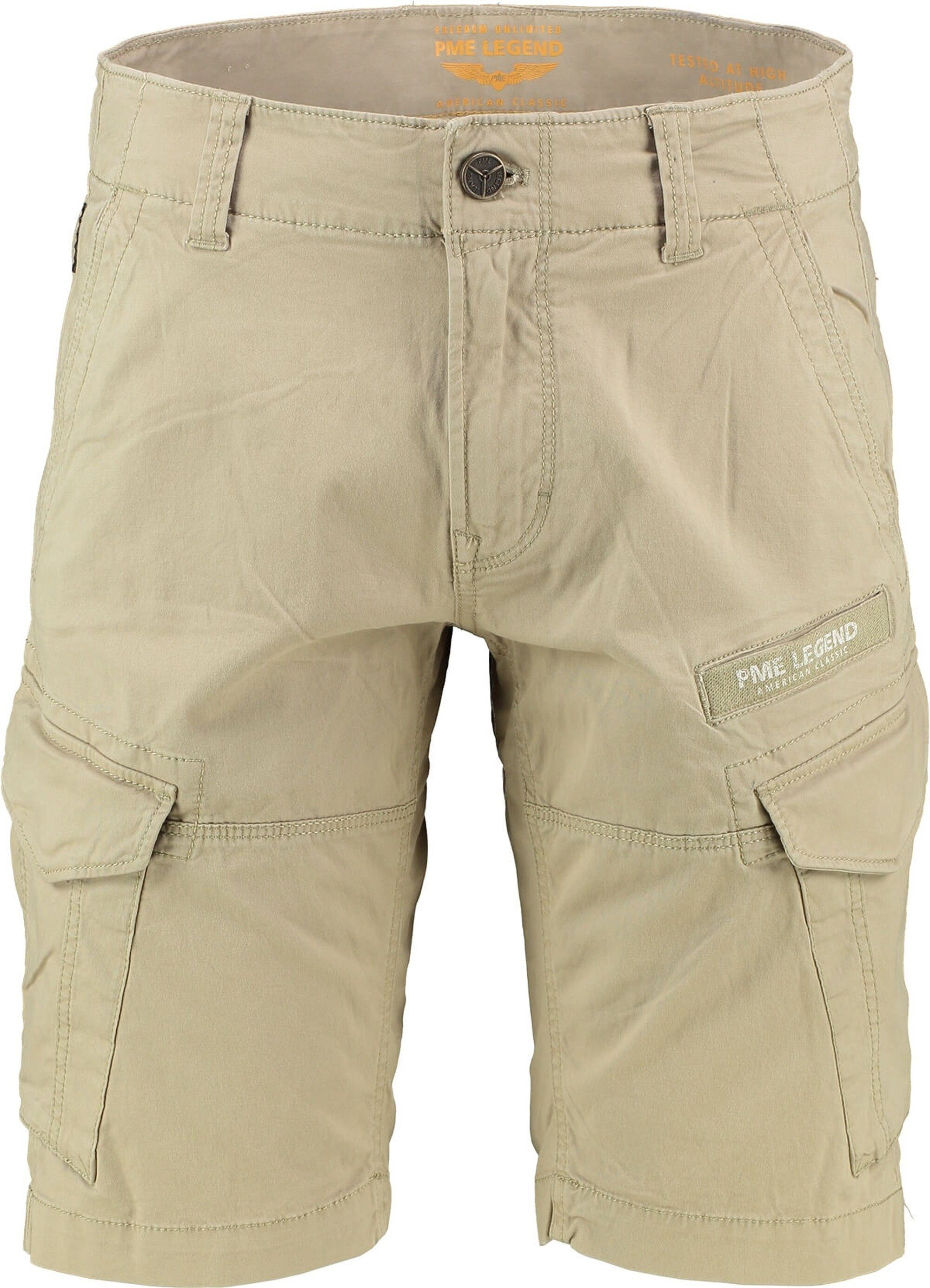Cargohose PME LEGEND Cargo-Shorts beige Stretch