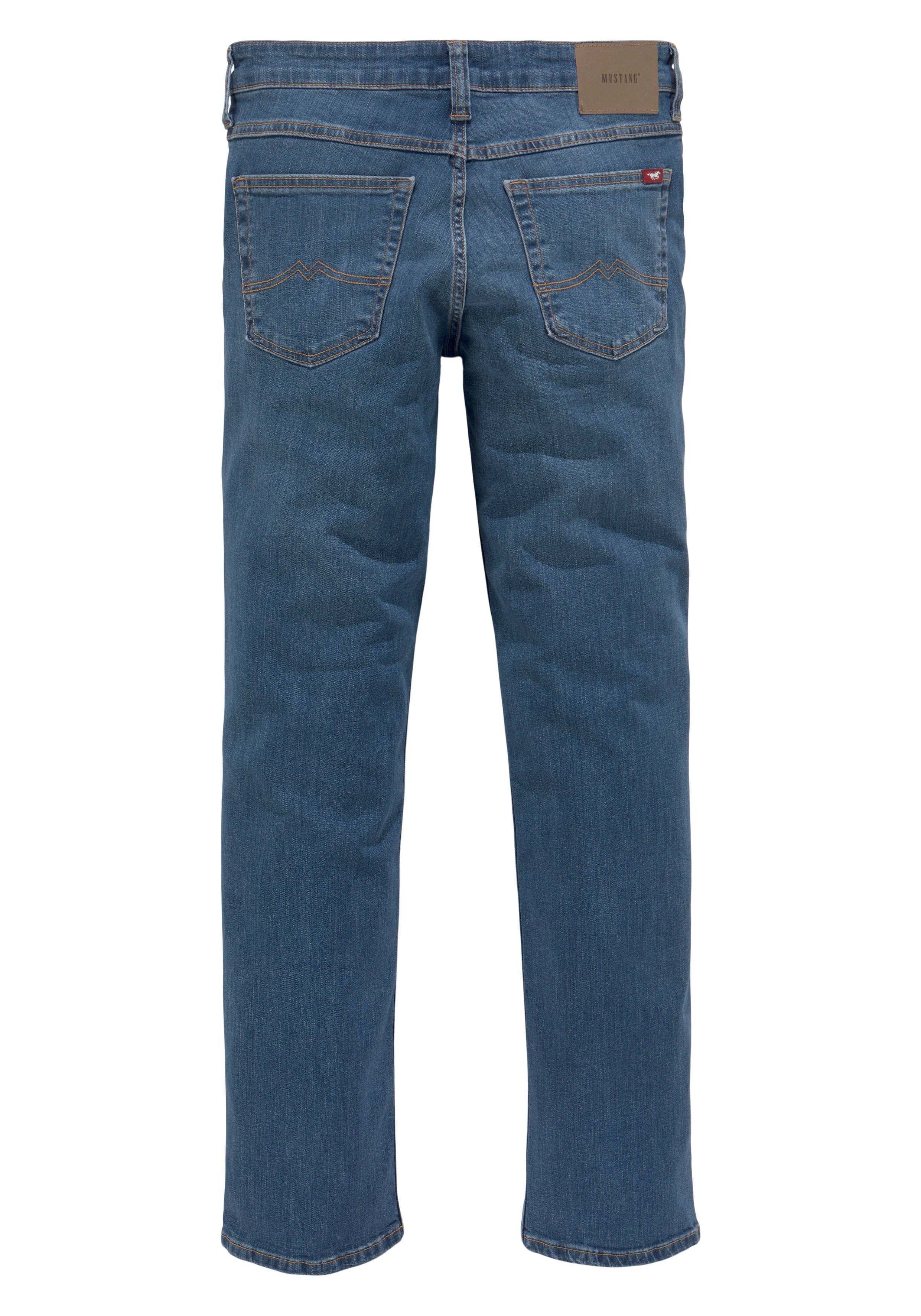 Style Tramper Straight medium 5-Pocket-Jeans washed MUSTANG