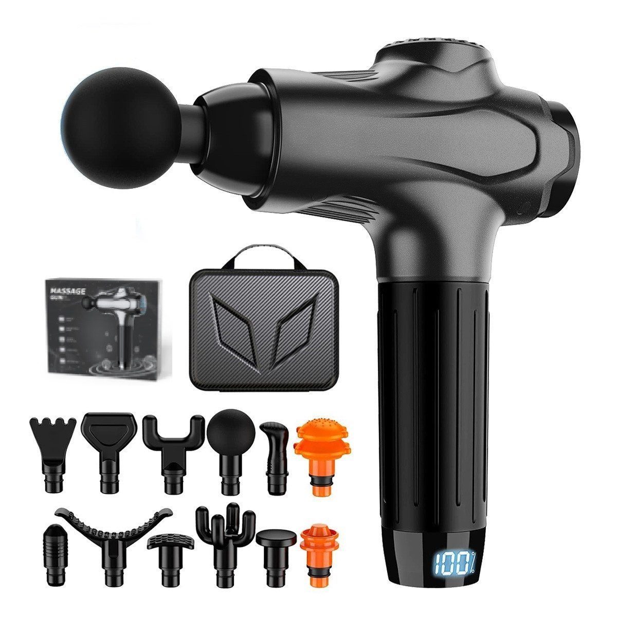 Massagepistole Massagepistole,Handgehaltenes Muskelmassagegerät,7 Geschwindigkeiten