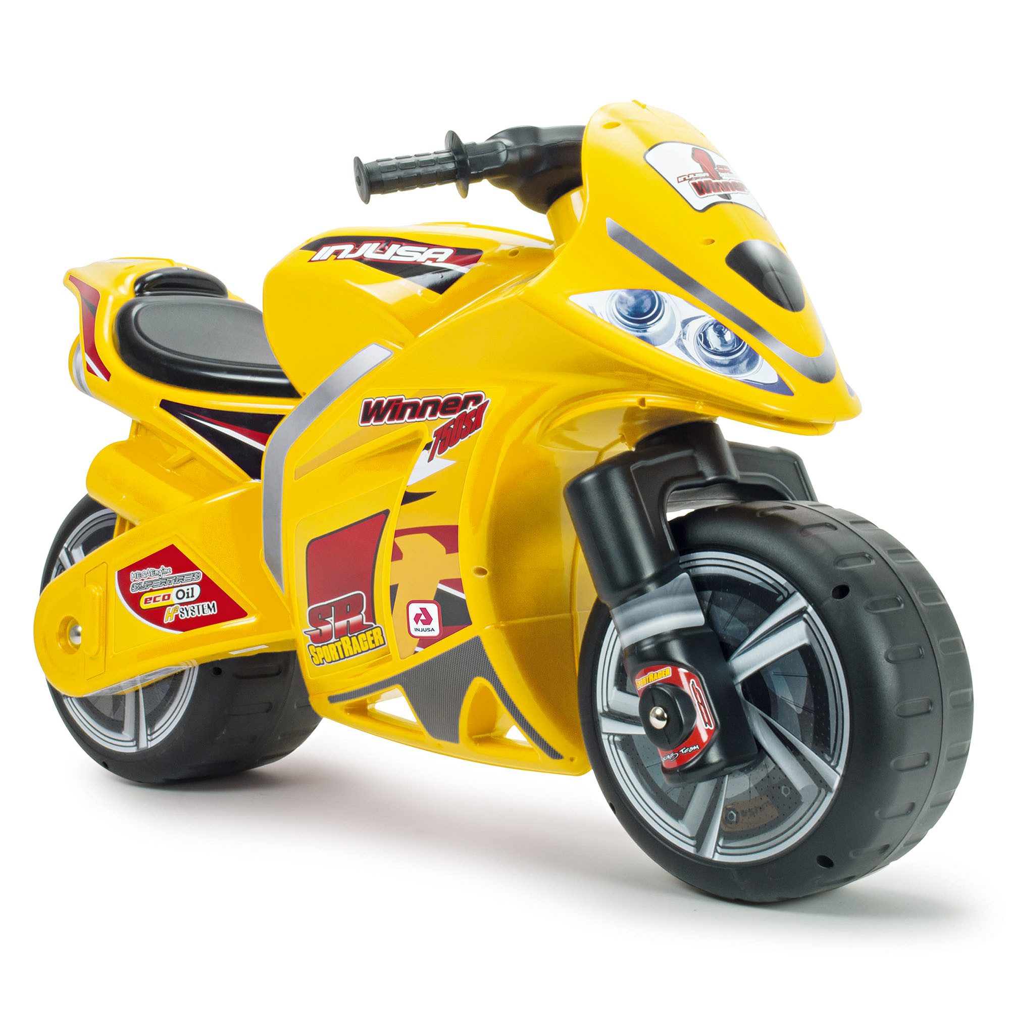 INJUSA Rutschmotorrad Winner, Laufrad Motorrad Kindermotorrad ab 3 Jahre Rutscherfahrzeug
