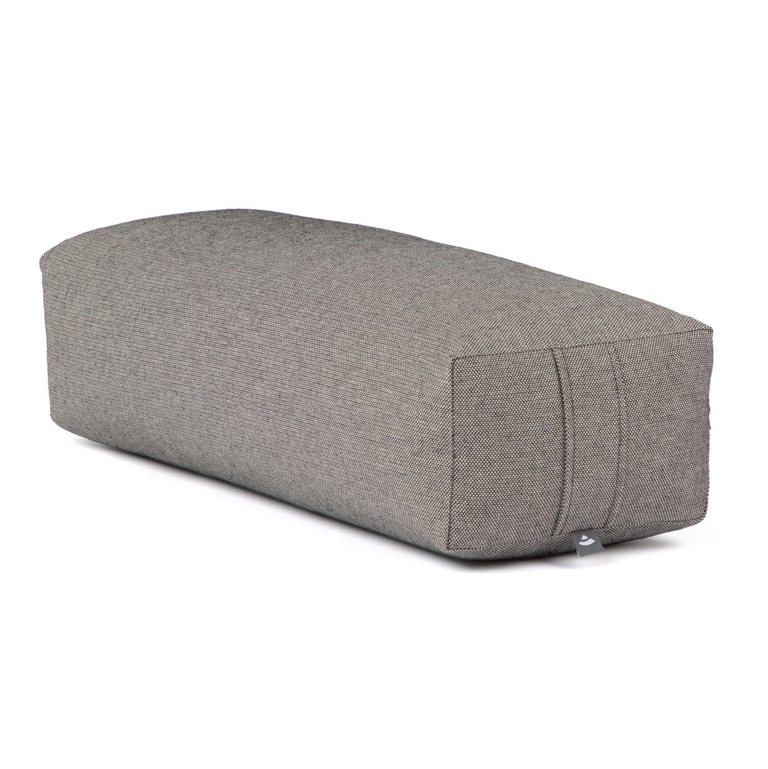 bodhi Yoga Bolster SALAMBA Yoga Bolster CLASSIC dobby schwarz, Dinkelhülsen