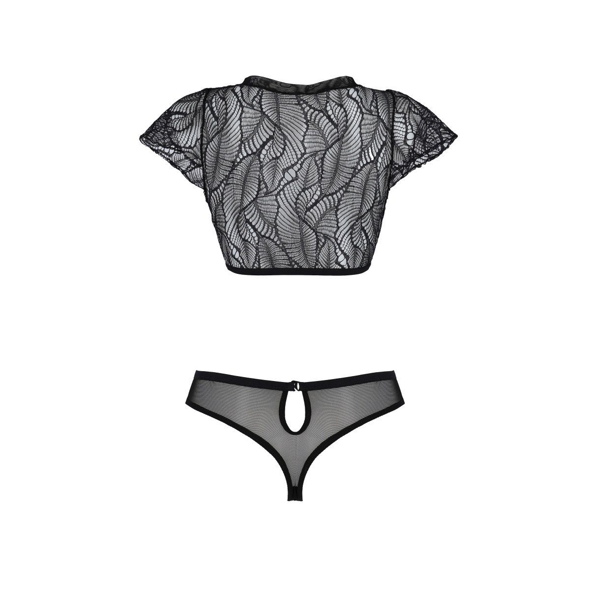 ECO Collection Eco Bustier bikini (L/XL,S/M,XXL) black PE Passion - Leafa