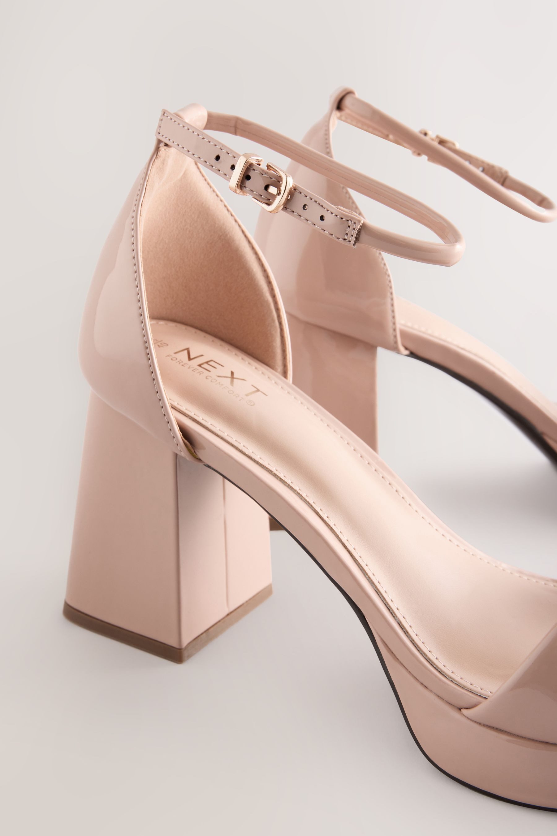 Next Forever Comfort® eckige Plateau-Pumps Plateausandale günstig online kaufen