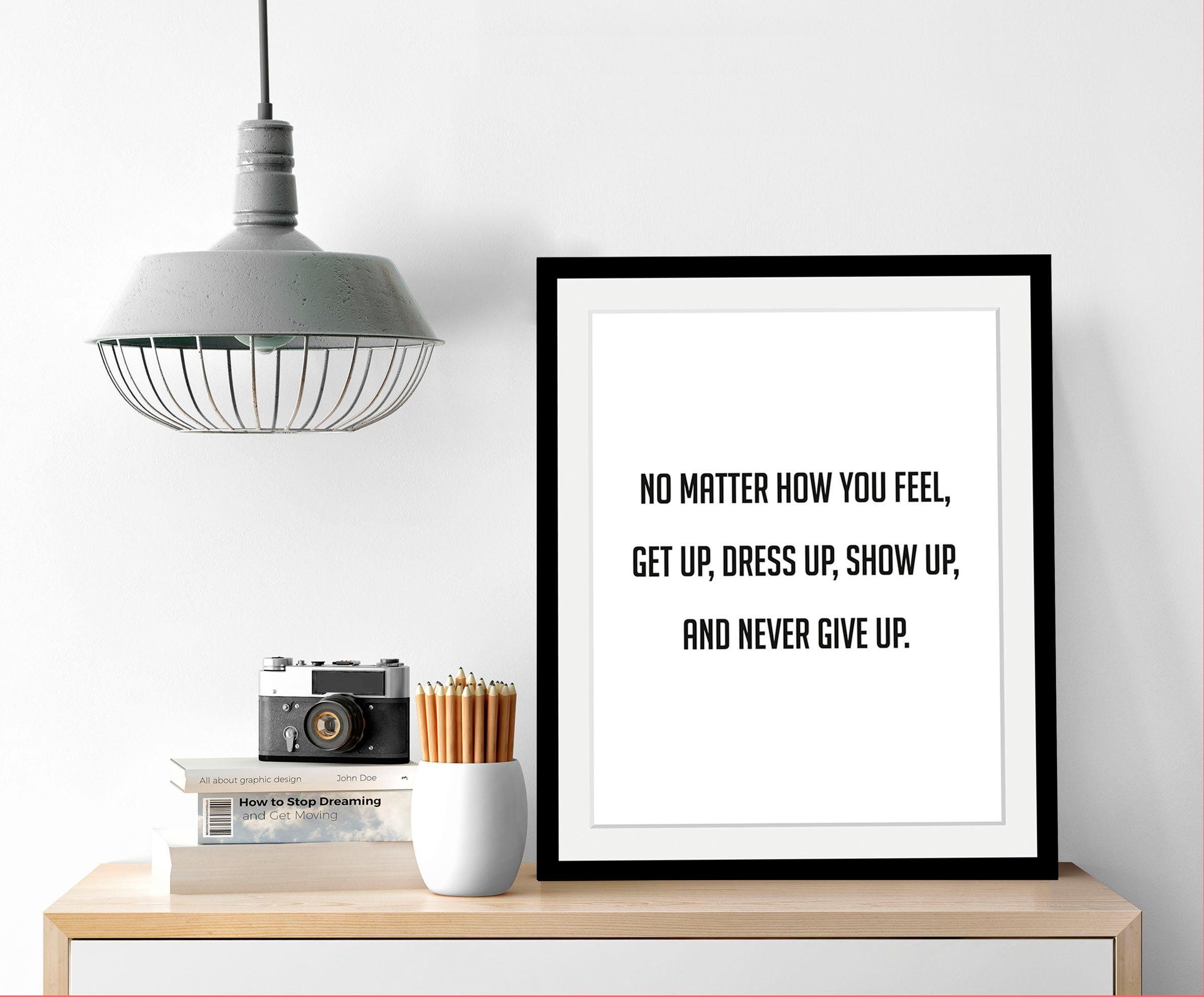 queence Bild Motivation, Liebessprüche, Motivationsbilder, Schriftzug, günstig online kaufen