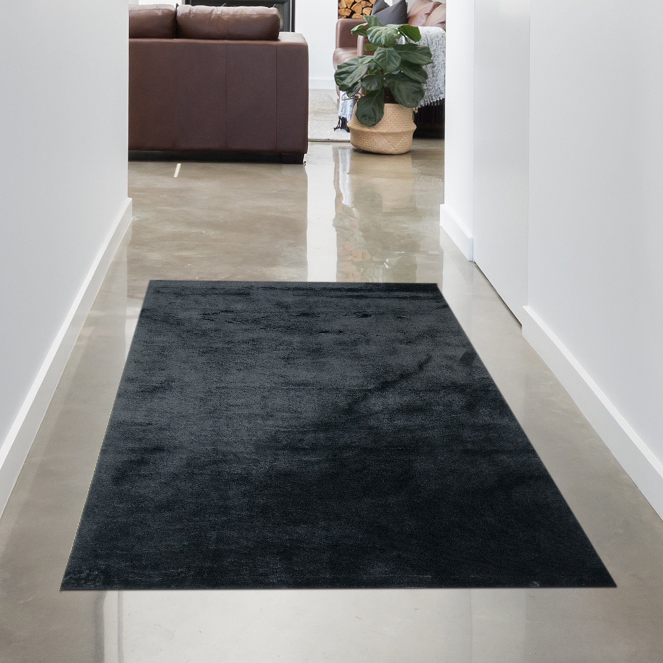 Carpetia Hochflor-Teppich Teppich Shaggy Hochflorteppich waschbar günstig online kaufen