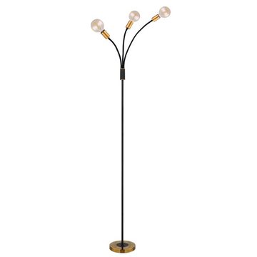 etc-shop LED Stehlampe, Leuchtmittel inklusive, Warmweiß, Vintage Stand Leuchte verstellbar Wohn Zimmer Steh Lampe