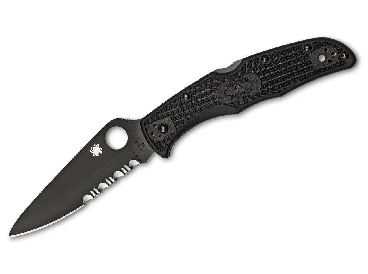 Spyderco Taschenmesser Taschenmesser Endura 4 Black
