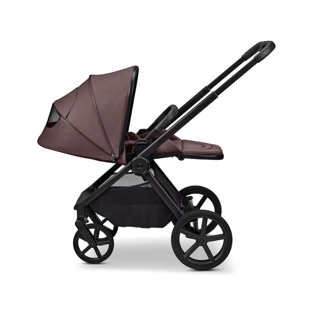 Moon Kombi-Kinderwagen Gio Fold Kombikinderwagen, Gestell und Babywanne mit einem Handgriff zusammenfaltbar – Bild 4 von 5