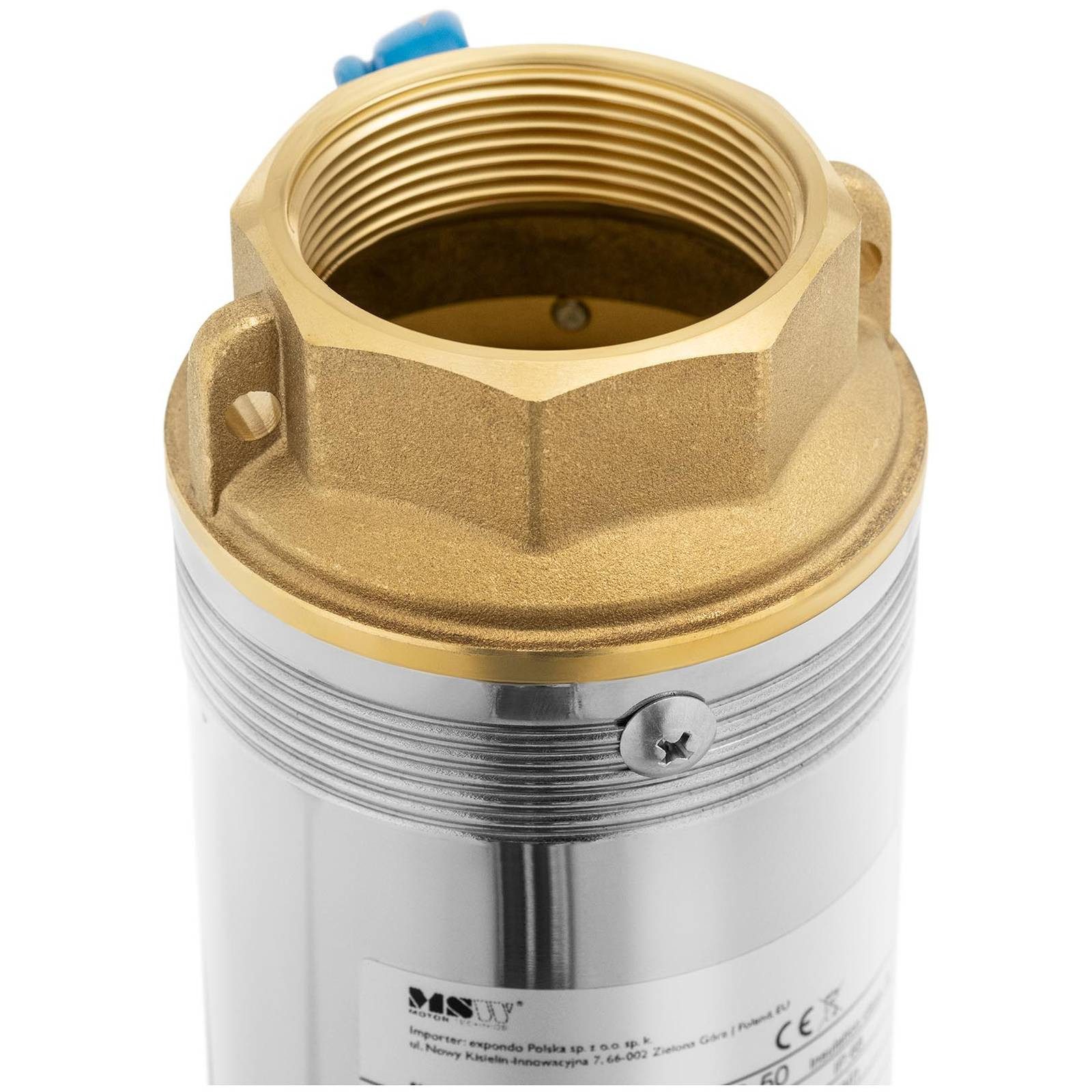 MSW Tiefbrunnenpumpe 10.800 l/h Brunnenpumpe Tauchpumpe günstig online kaufen