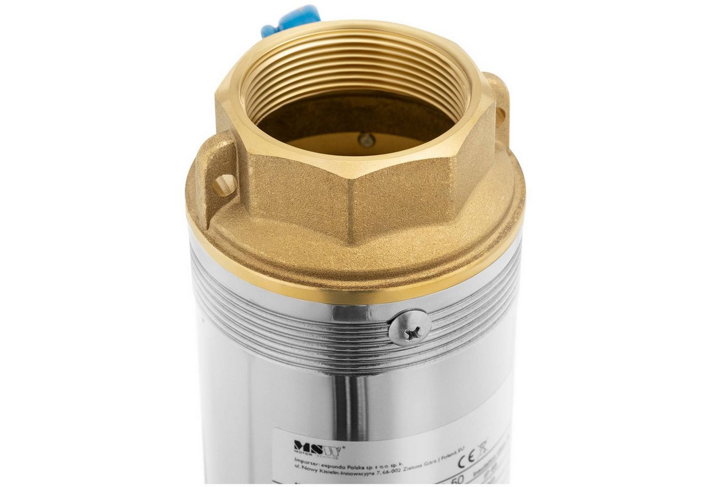 Thumbnail - MSW Tiefbrunnenpumpe 10.800 l/h Brunnenpumpe Tauchpumpe 3000 W Edelstahl 96 m