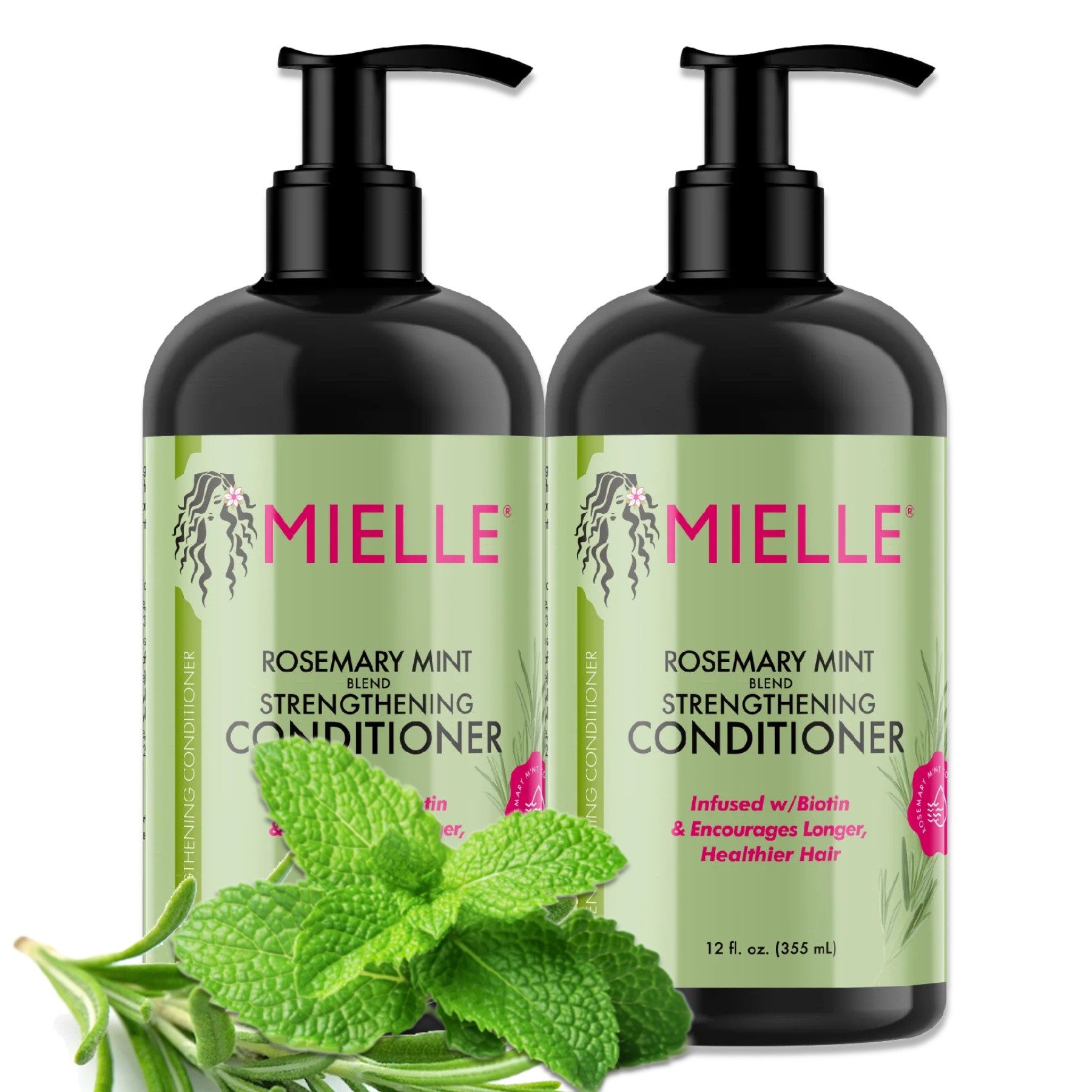 Haarspülung Haar Conditioner Rosmarin Haarpflege Haarwachstum Mielle