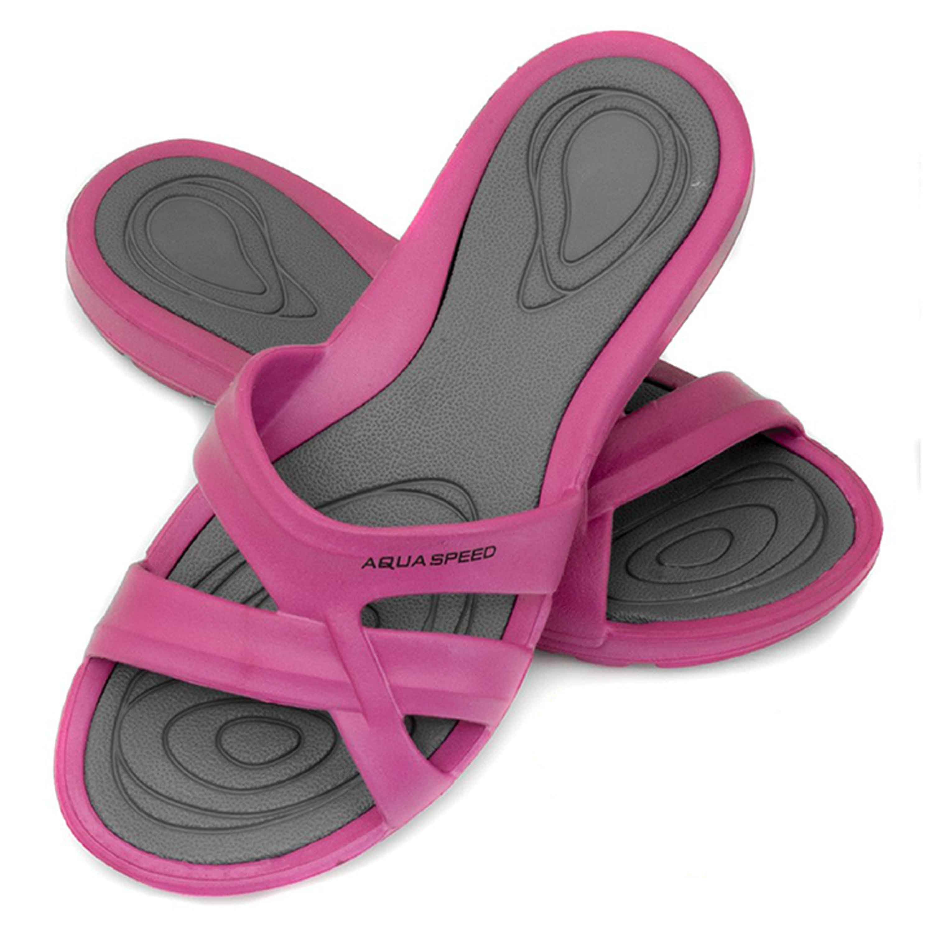 Aqua Speed Freizeitschuhe für Thermenbesuche – Komfortabel & stilvoll Gr. 38 Badepantolette (Leichte EVA-Slipper mit Komfort – Für Pool, Hotel & Dusche) Ergonomische Passform mit Grip-Sohle – Sicher auf nassen Flächen