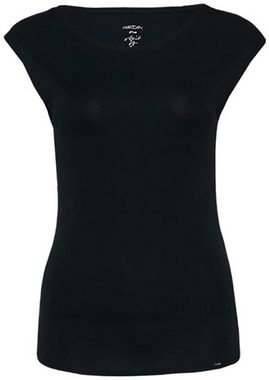 Marc Cain T-Shirt "Collection Essential" Premium Damenmode Basic-Shirt mit weitem Ausschnitt