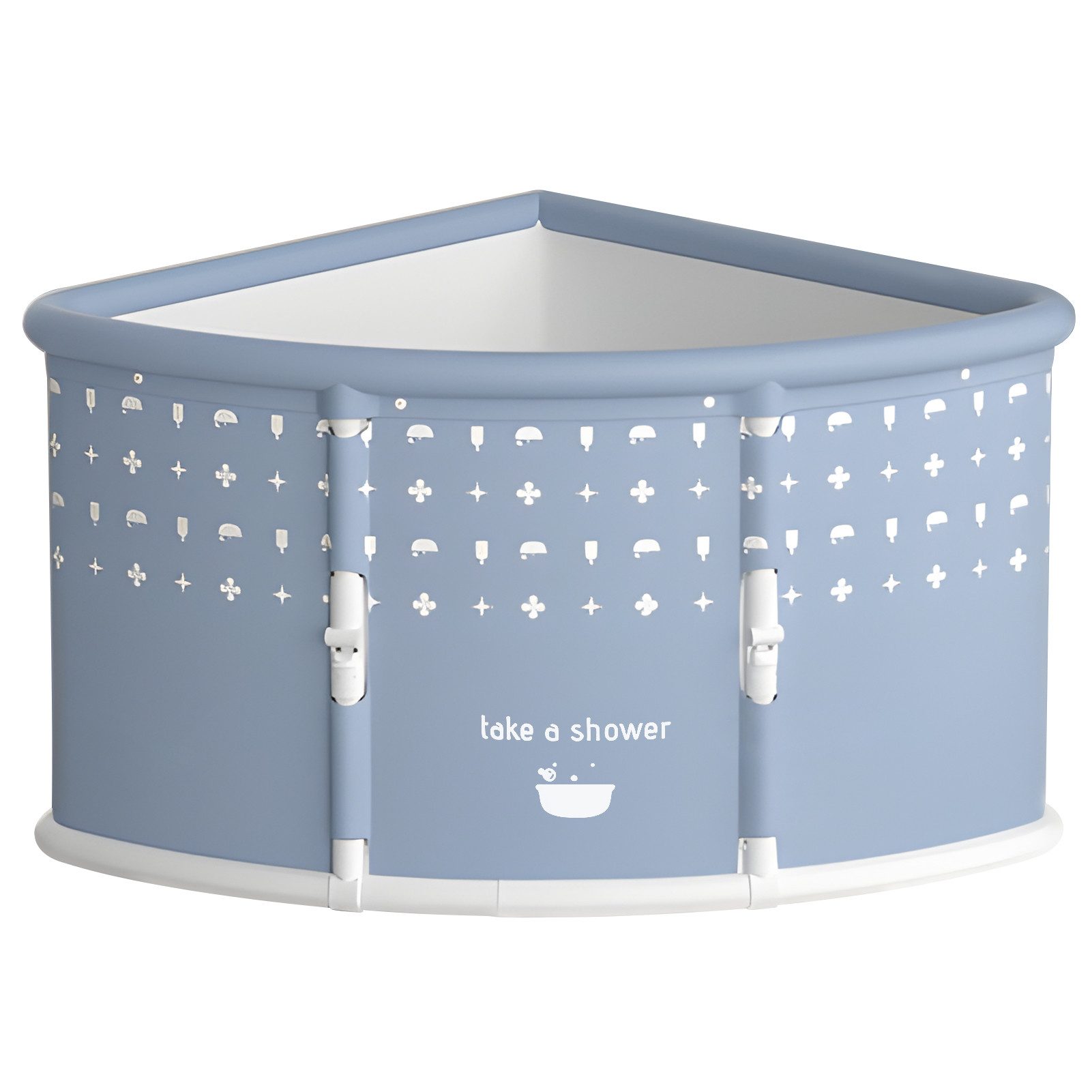 Rutaqian Babybadewanne für Kinder, faltbarer fächerförmiger Badekübel, Haus günstig online kaufen