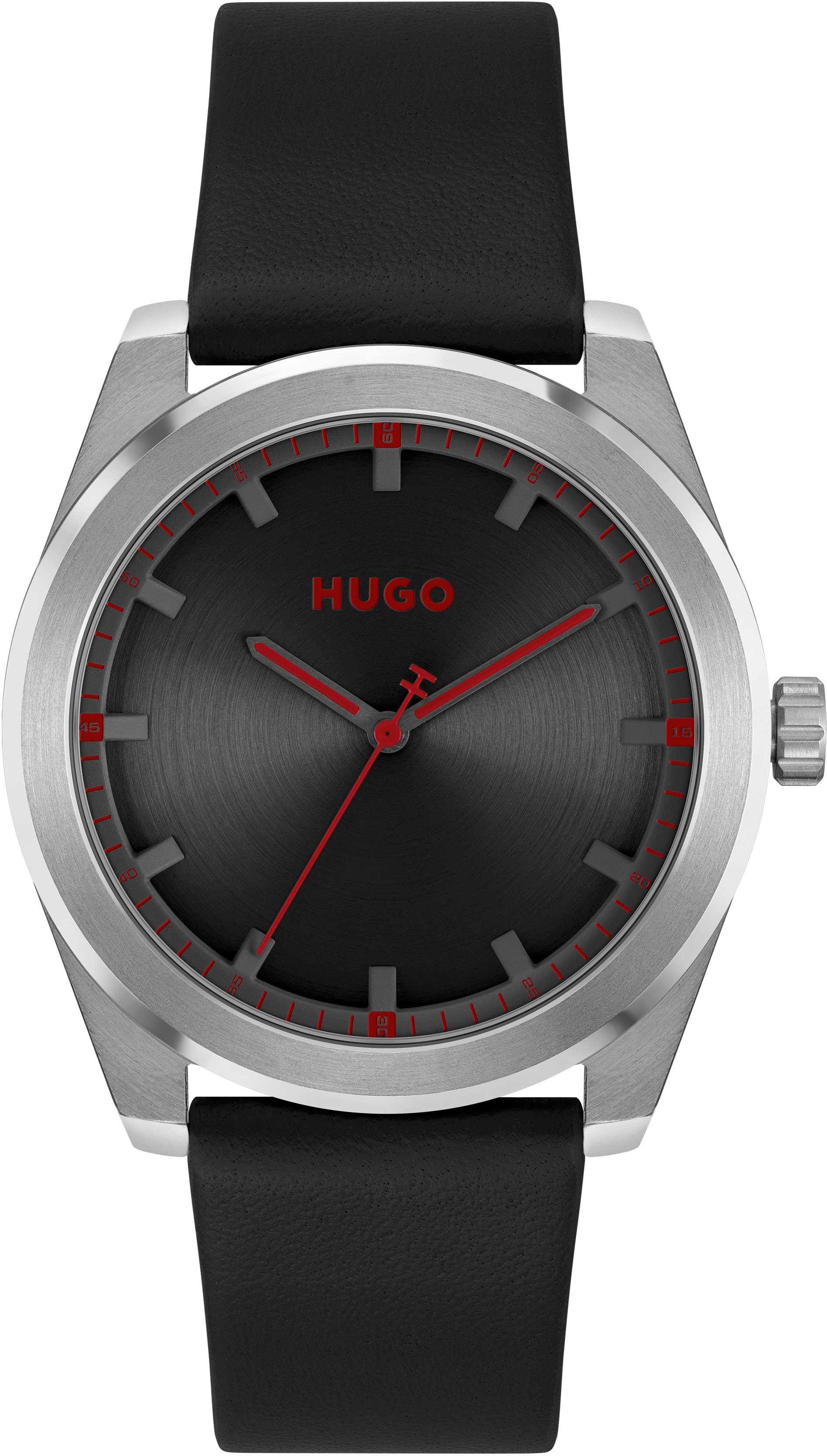 HUGO Quarzuhr #BRIGHT 1530360, Armbanduhr, Herrenuhr, günstig online kaufen