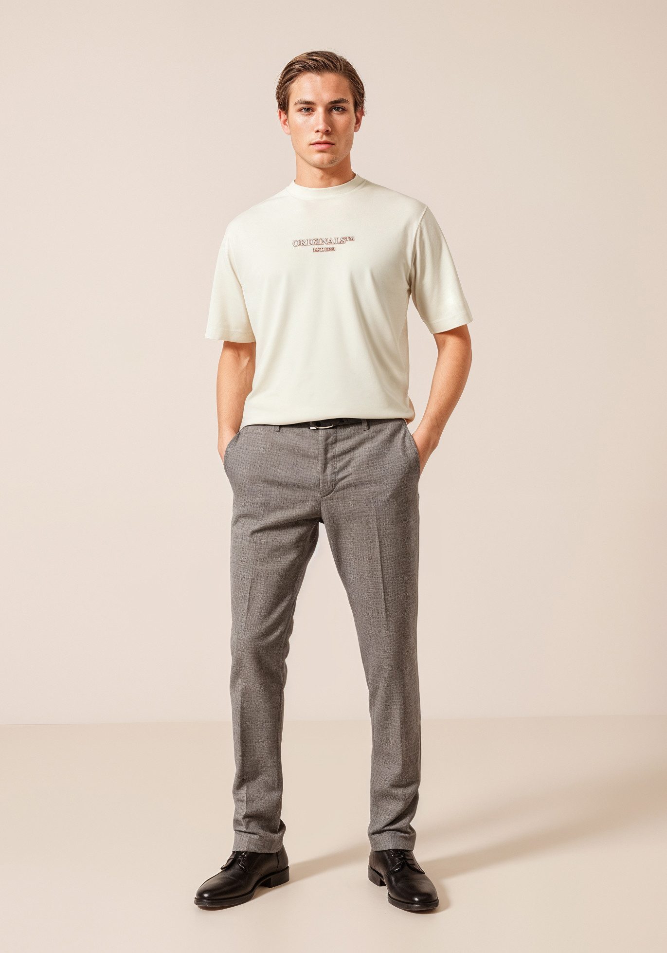 Jack & Jones T-Shirt JORISLINGTON MINIMAL BRANDING TEE SS SN günstig online kaufen