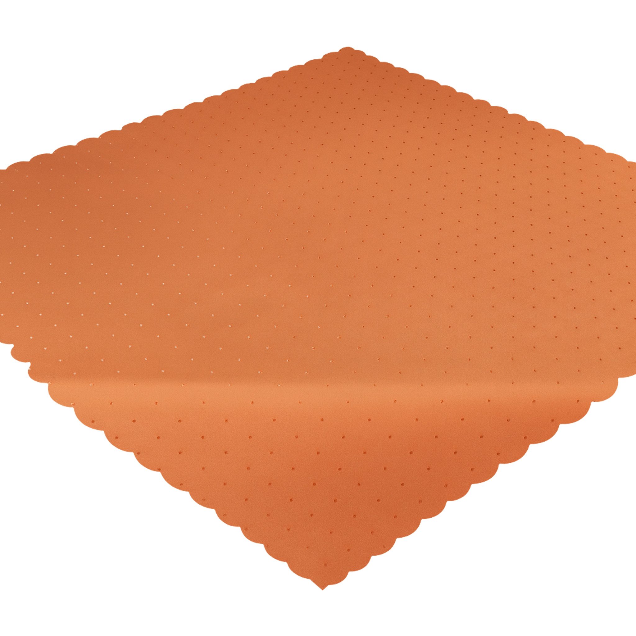 matches21 HOME & HOBBY Tischdecke Tischdecke 90 x 90 cm in Orange für Essti günstig online kaufen
