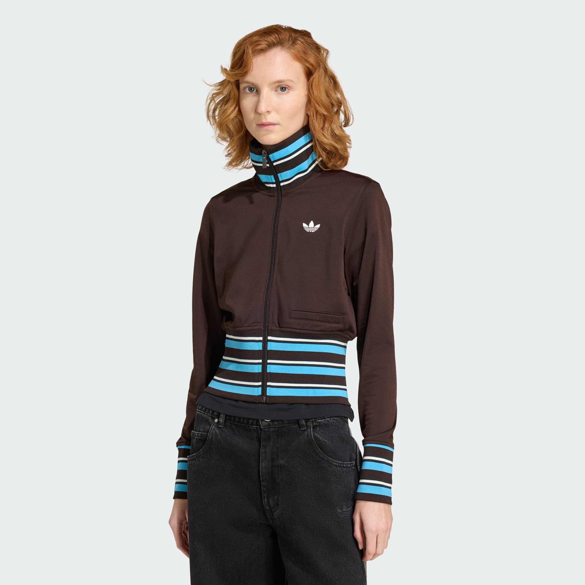 Trainingsjacke VINTAGE TT HIGH KNITTED RIBS TOP