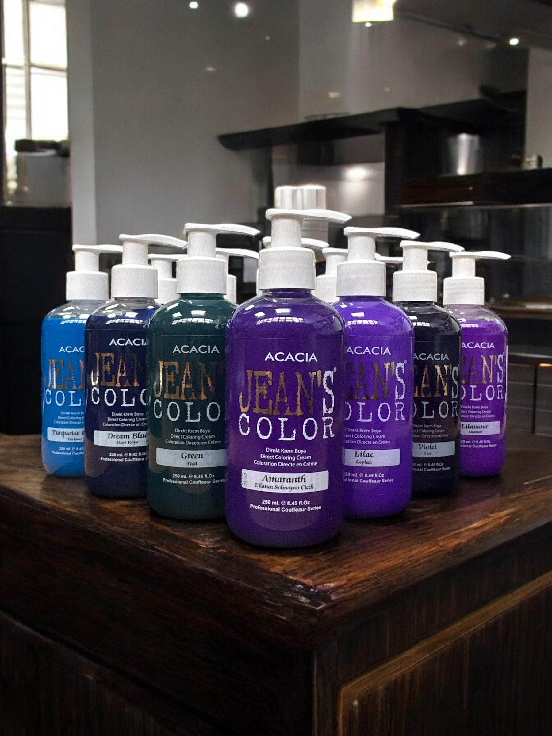 Jeans Color Haarfarbe Semi Permanente Direktziehende Haarfarbe 250ml