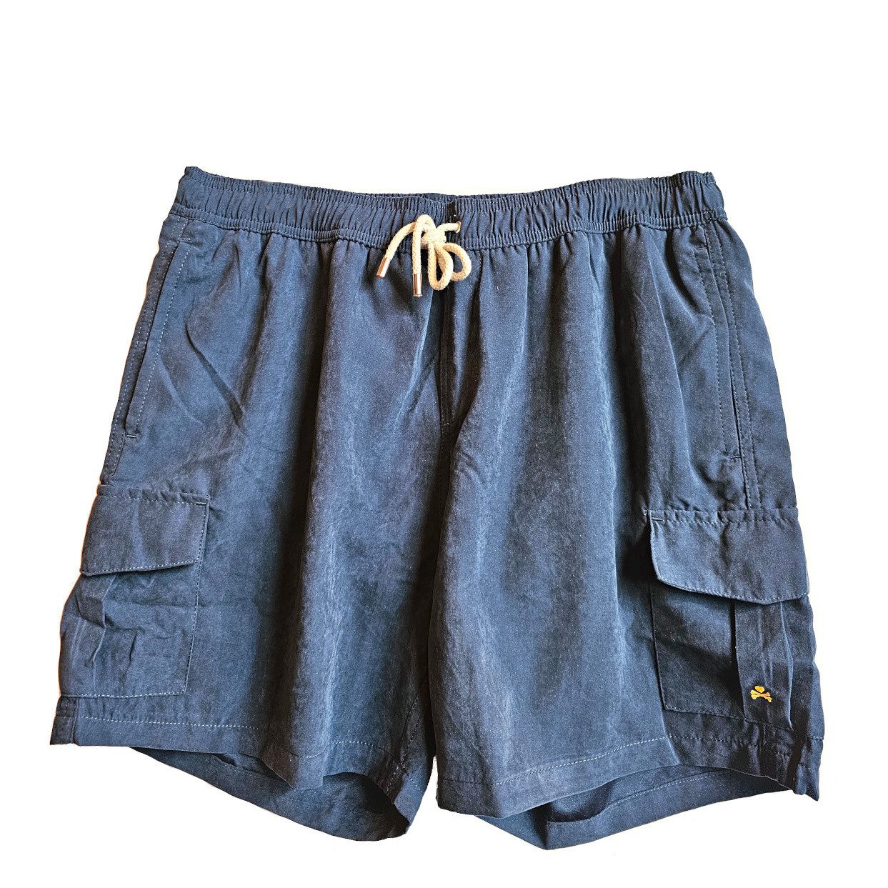 PAULXBACKBLOOM Badeshorts PAUL X BACKBLOOM Beach Boxer Cargo dunkelblau