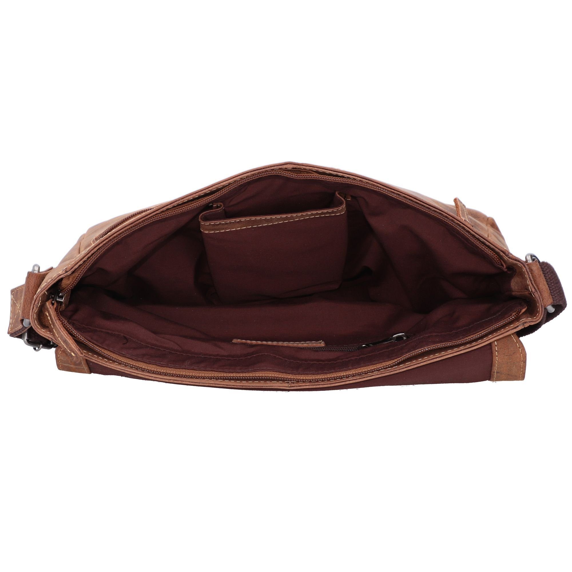 Greenburry Umhängetasche Vintage, Leder