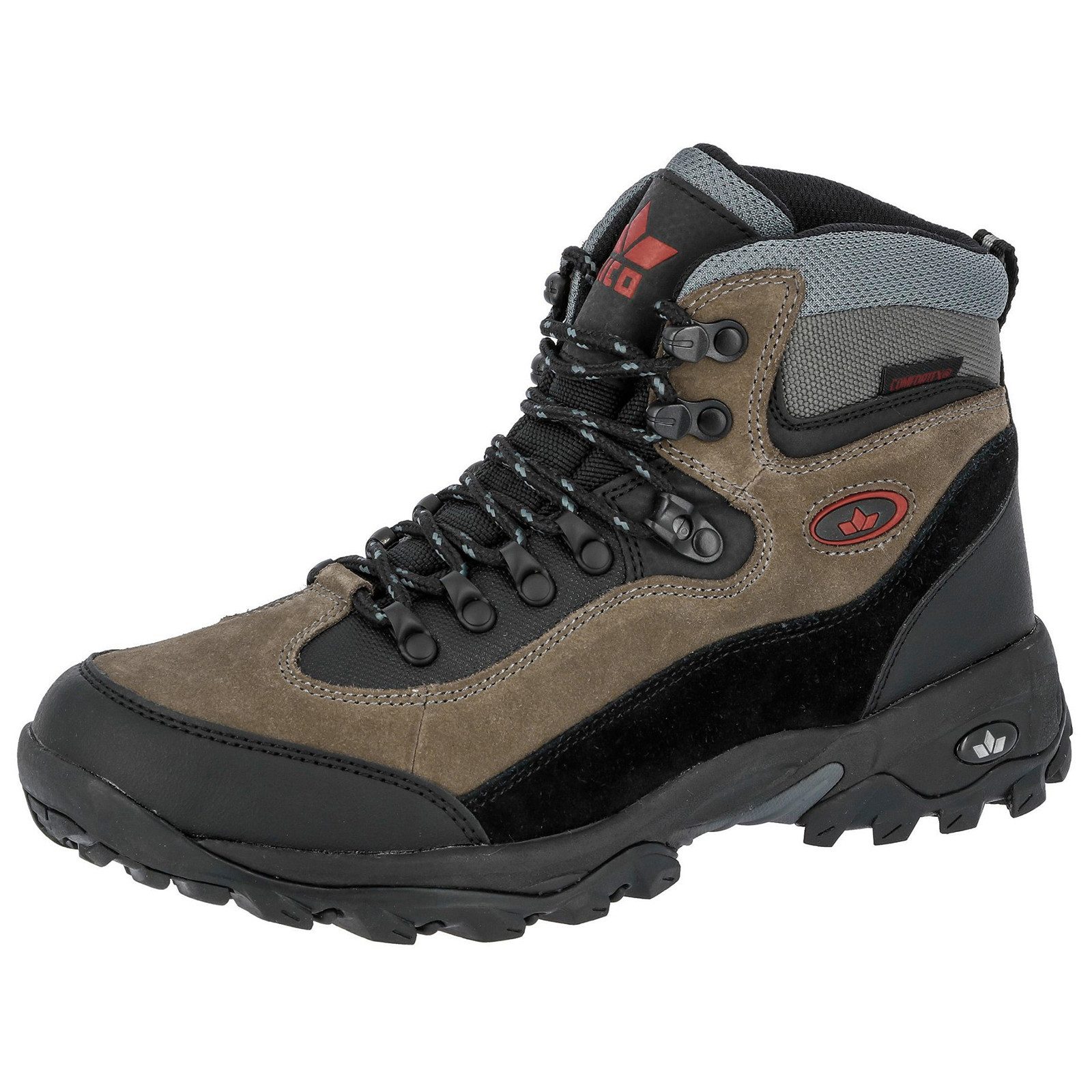 Lico Lico Wanderstiefel schwarz-beige-grau Milan Wanderstiefel