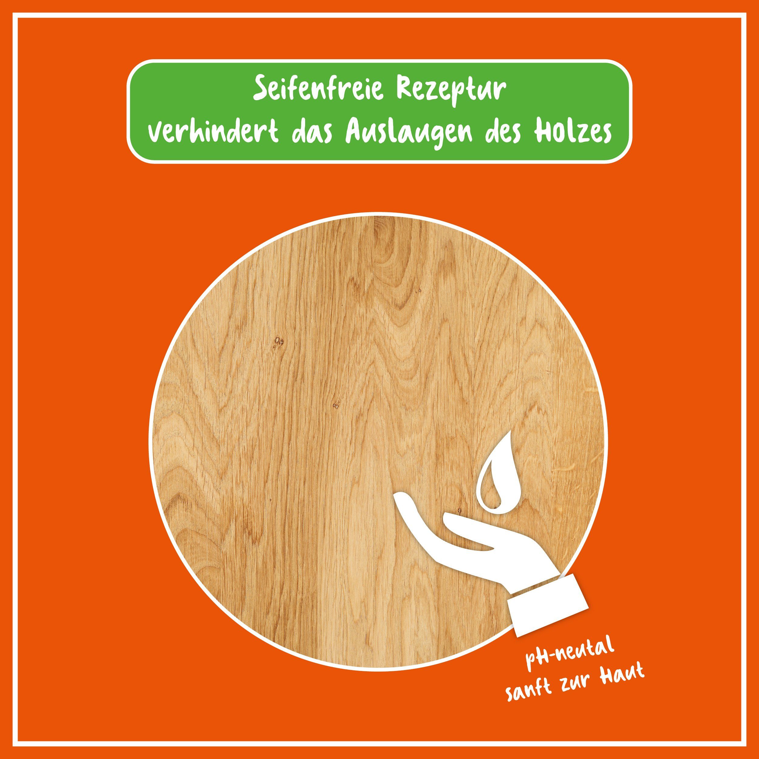 alle in Germany) poliboy Reinigung Intensiv Sprühflasche und einfache für - - und Möbelreiniger Holzarten 375ml (schnelle - Pflege Möbel Made