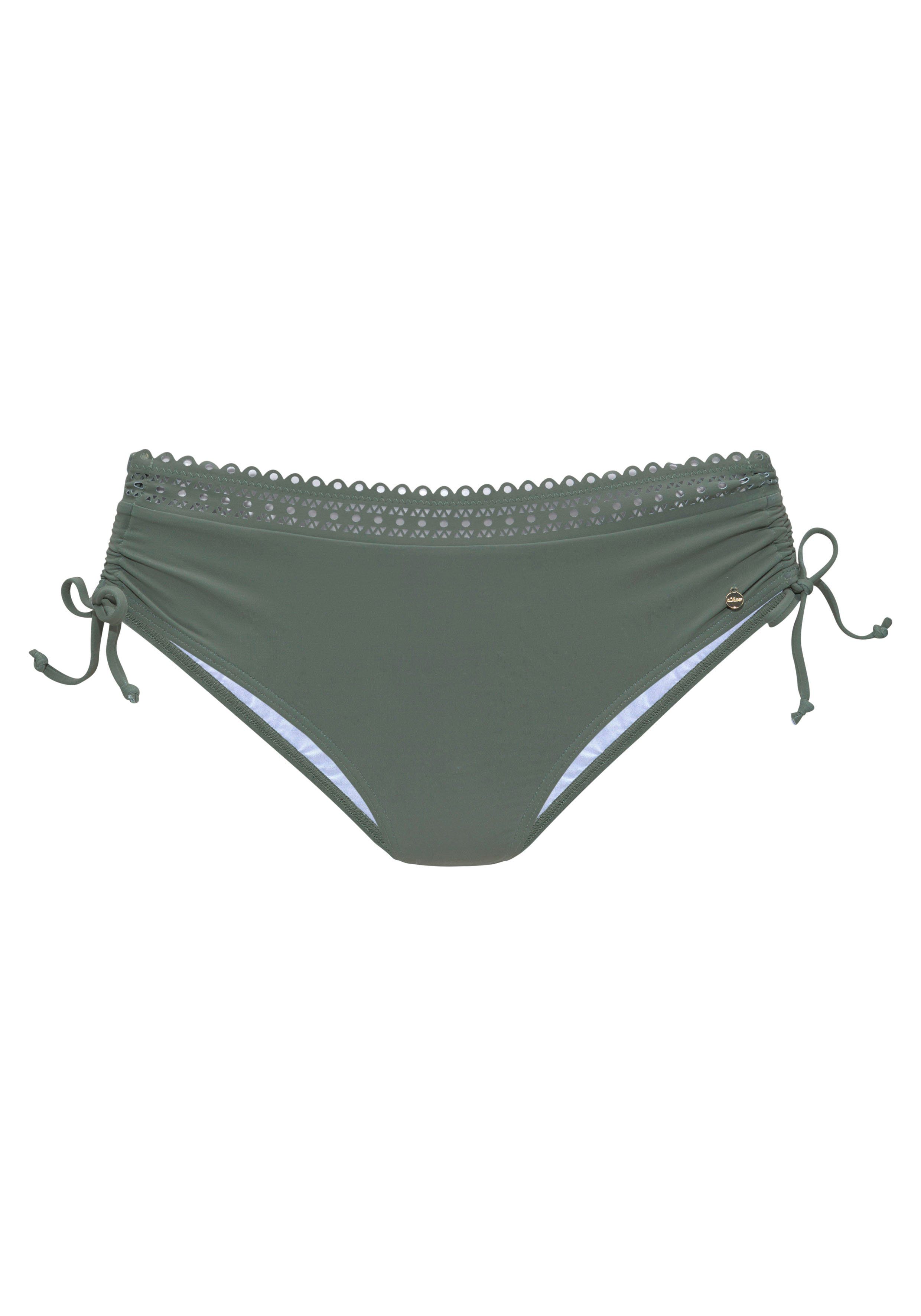 S.OLIVER Bikini-Hose Aiko mit Häkeloptik mehr