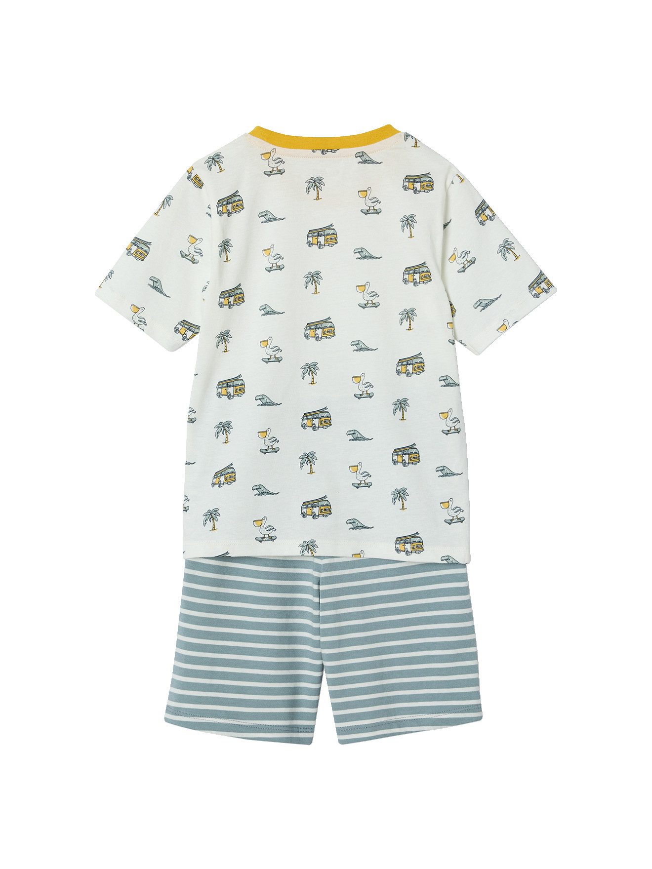 vertbaudet Schlafanzug 2er-Pack, Pelikan