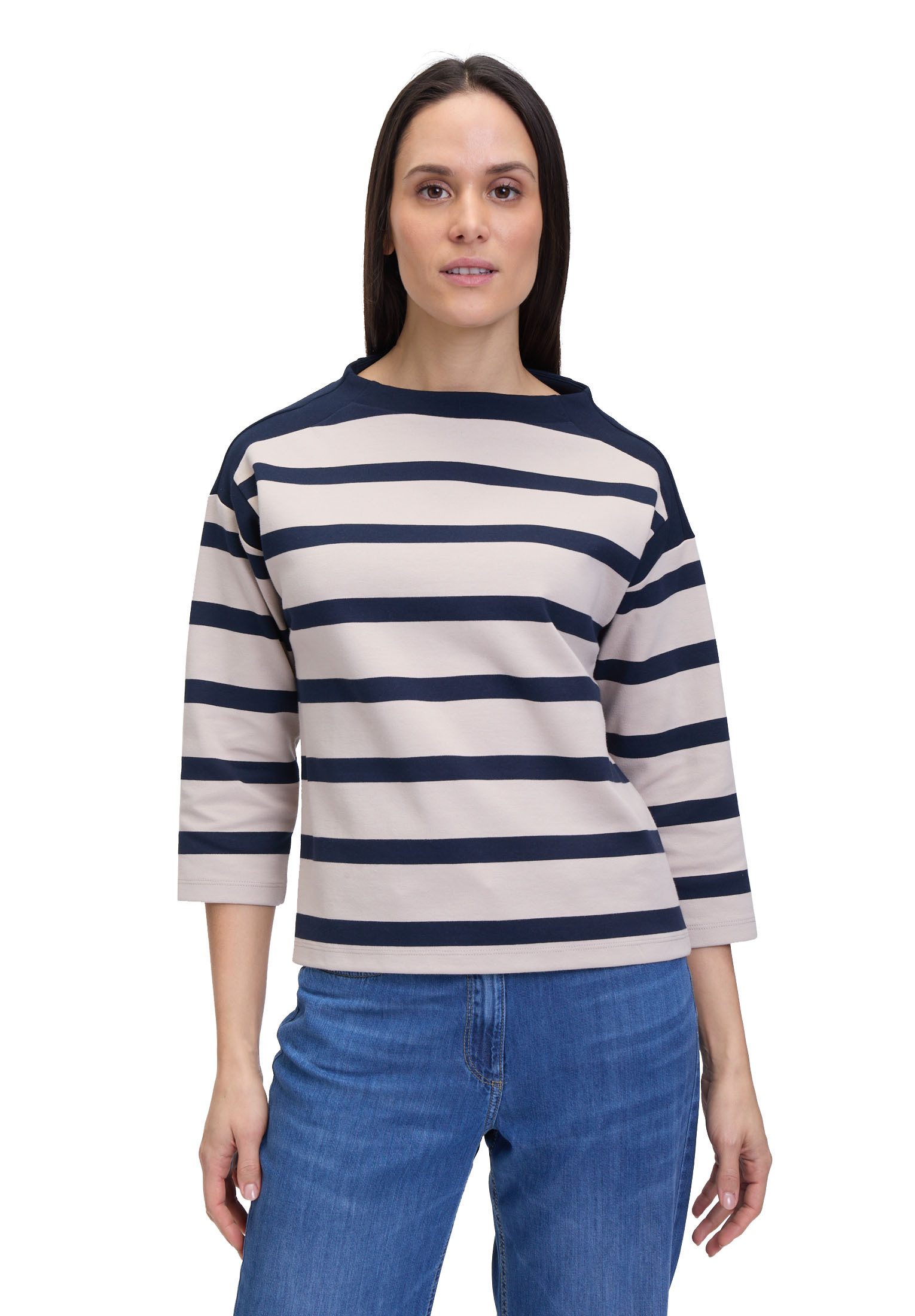 Sweatshirt Betty Barclay Damen Sweatshirt mit Kragen