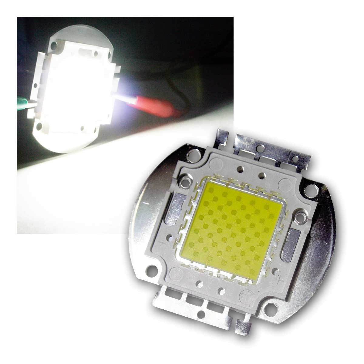 world-trading-net Modellbausatz 3x LED Chip 50W Highpower kalt-weiß SQUARE