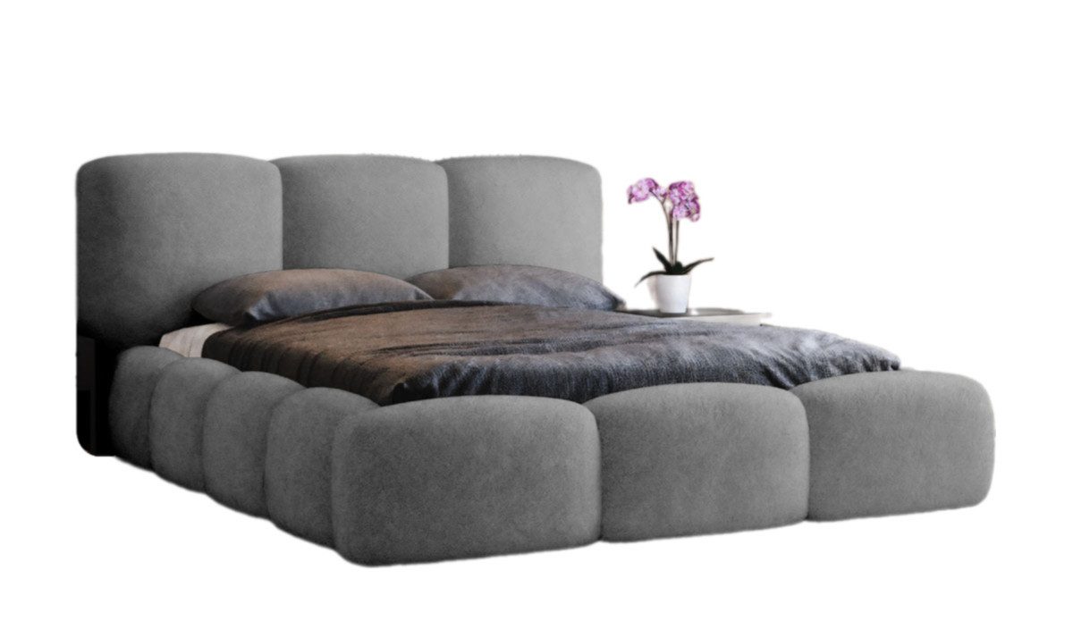 Luxusbetten24 Polsterbett Designer Polsterbett Alena Bouclé, günstig online kaufen