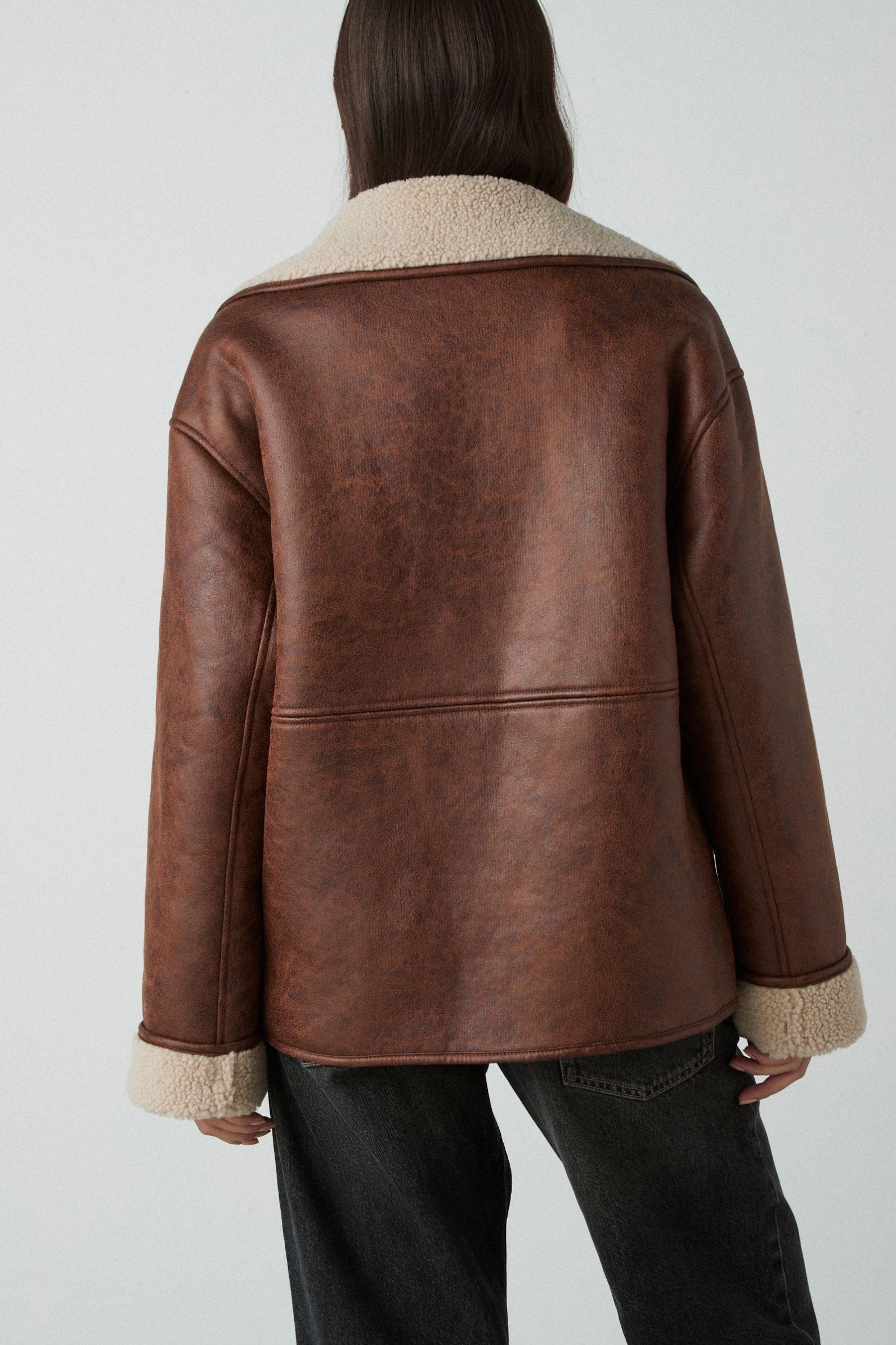 Next Fleecejacke Pilotenjacke (1-St) günstig online kaufen