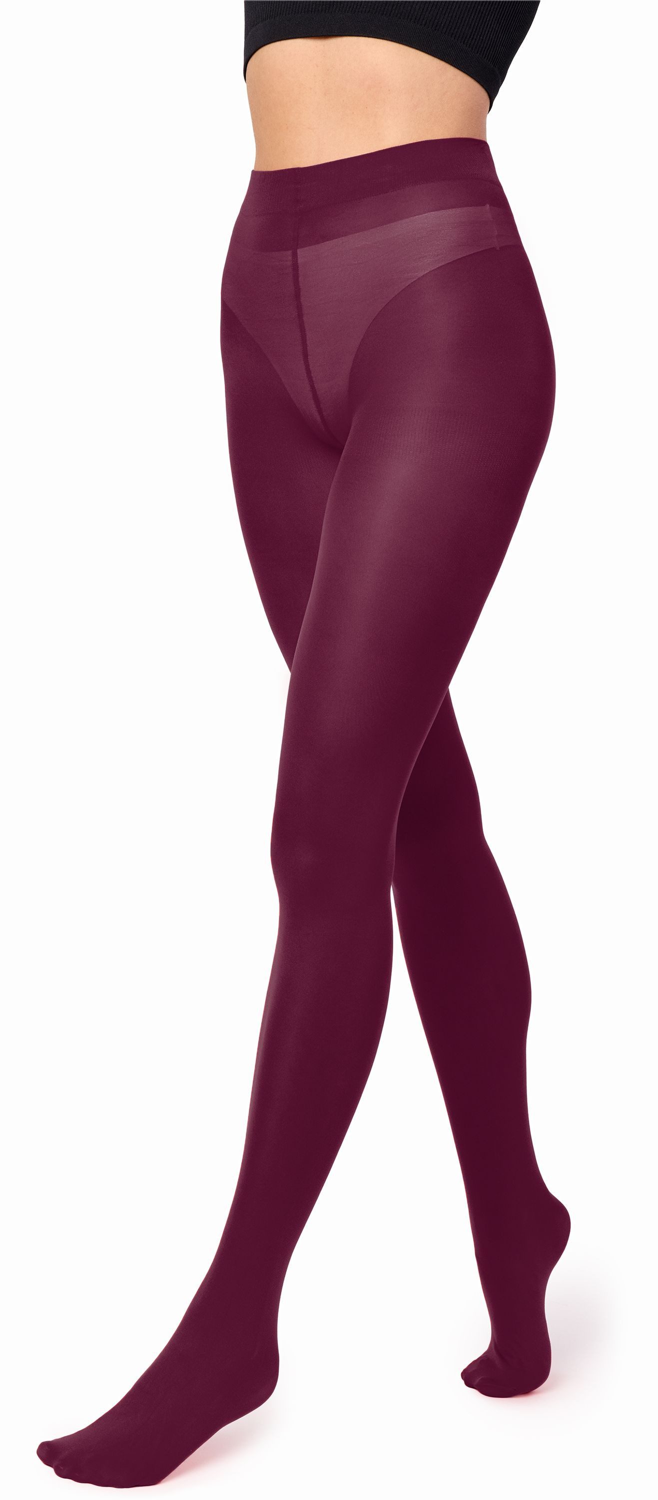 Merry Style Strumpfhose Blickdichte Damen Strumpfhose Microfaser 70 DEN 70 DEN (1 St)