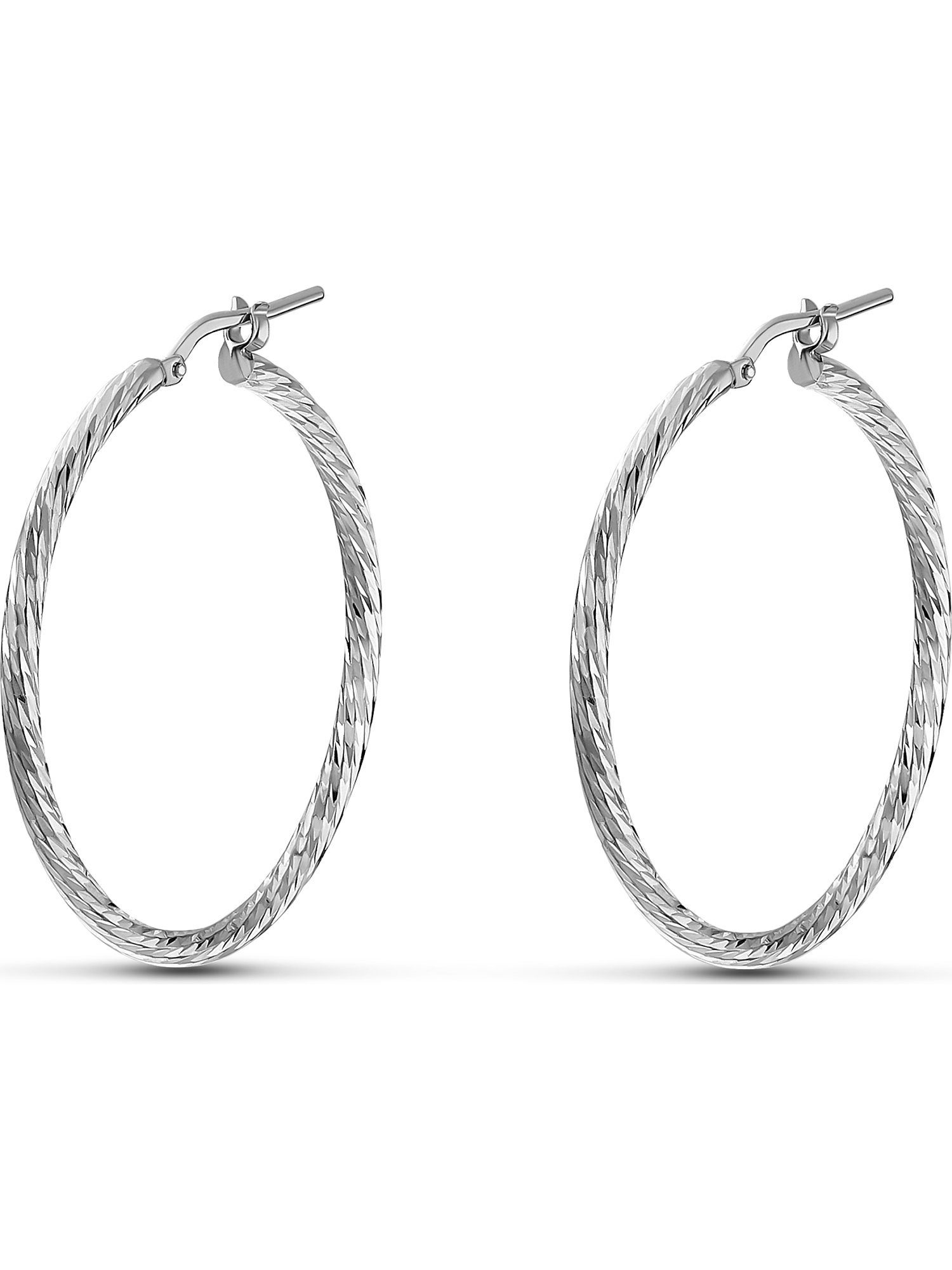 CHRIST Paar Creolen CHRIST Damen-Creolen 925er Silber rhodiniert (Paar). Reduzierter Preis € 24,75. Unverbindliche Preisempfehlung € 29,90