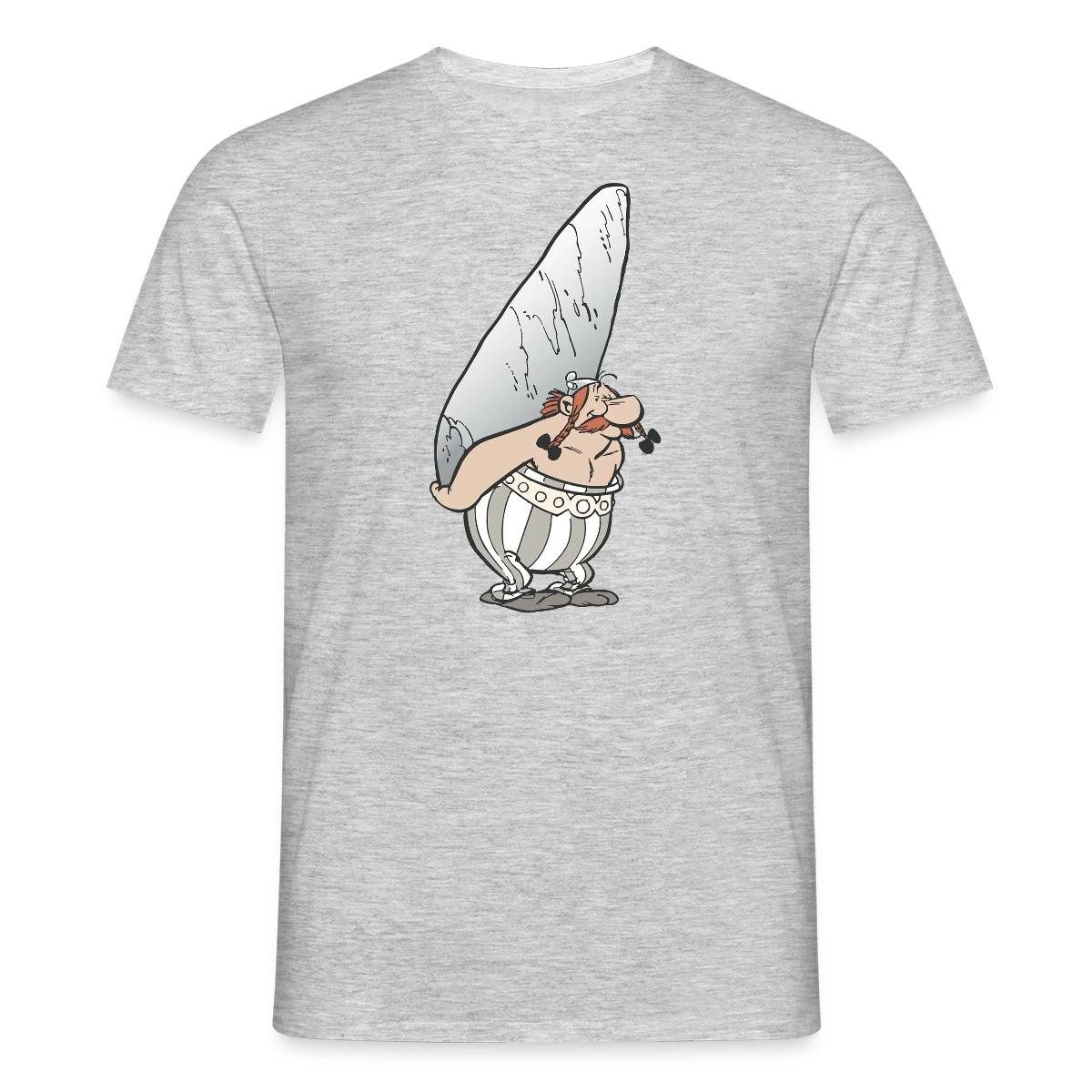 Spreadshirt T-Shirt Asterix & Obelix - Obelix Hinkelstein Männer T-Shirt (1-tlg)