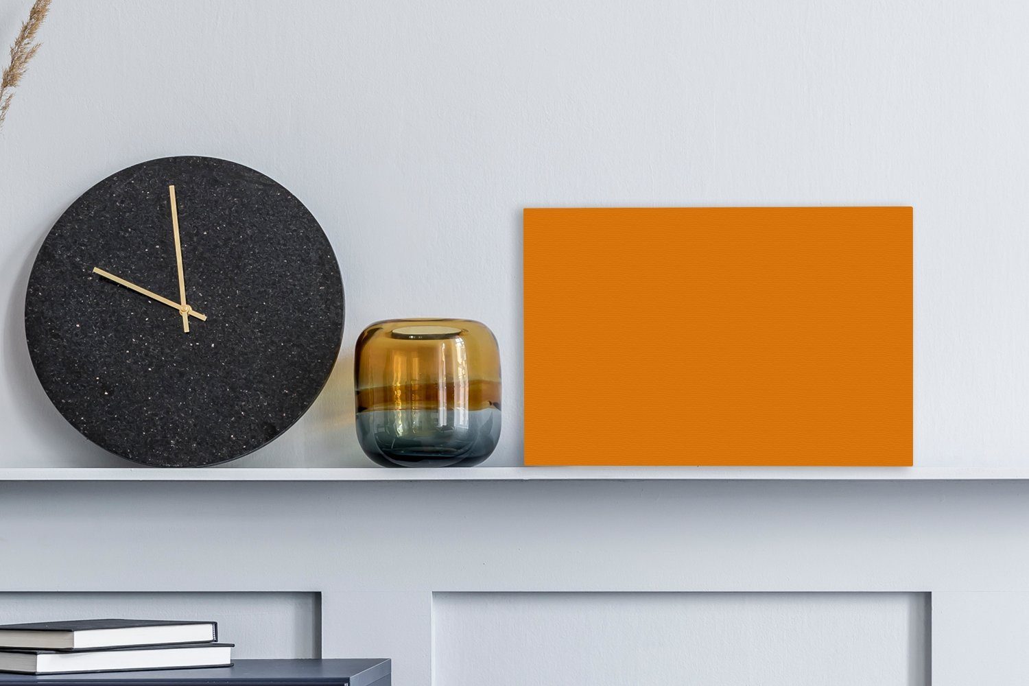 OneMillionCanvasses® Leinwandbild Orange - Jahreszeiten - günstig online kaufen