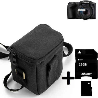 K-S-Trade Kameratasche für Canon PowerShot SX430 IS, Umhängetasche Schulter Tasche Tragetasche Kameratasche Fototasche