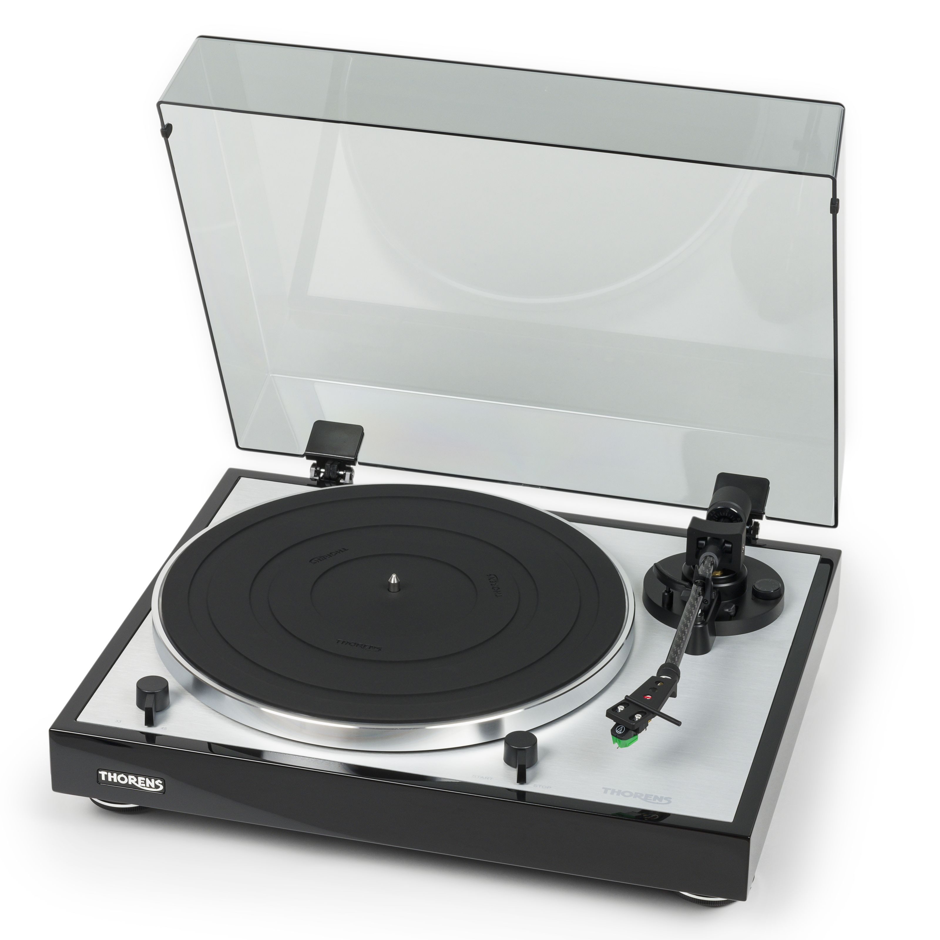 Thorens Plattenspieler (TD 402 DD (black, incl. AT VM95E) - Hifi Plattenspieler)