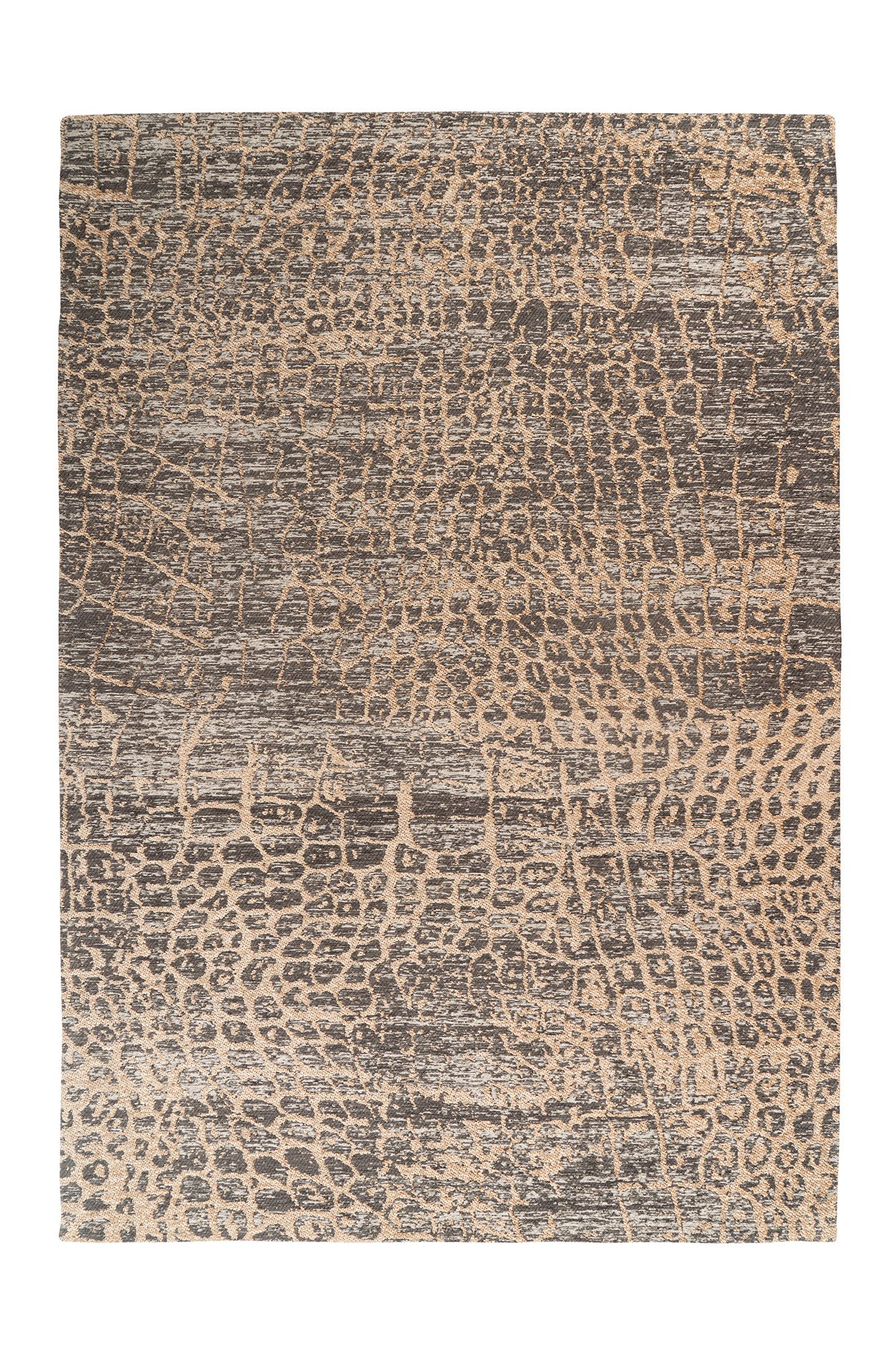 Kayoom Teppich Davis 325, rechteckig, Höhe: 12 mm, edles Design, pflegeleicht, neutrale Farben