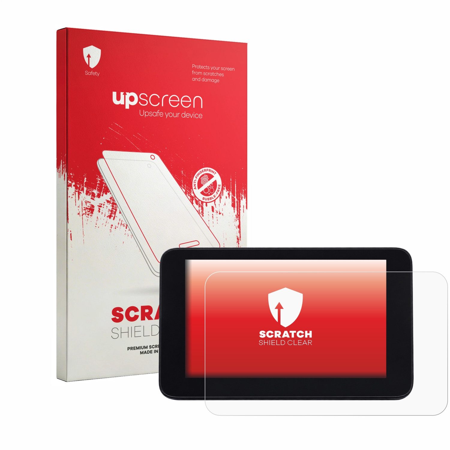 upscreen Displayschutzfolie Schutzfolie für QJ Motor SRT 900 SX, Displayschutz Schutz Folie Klar Transparent